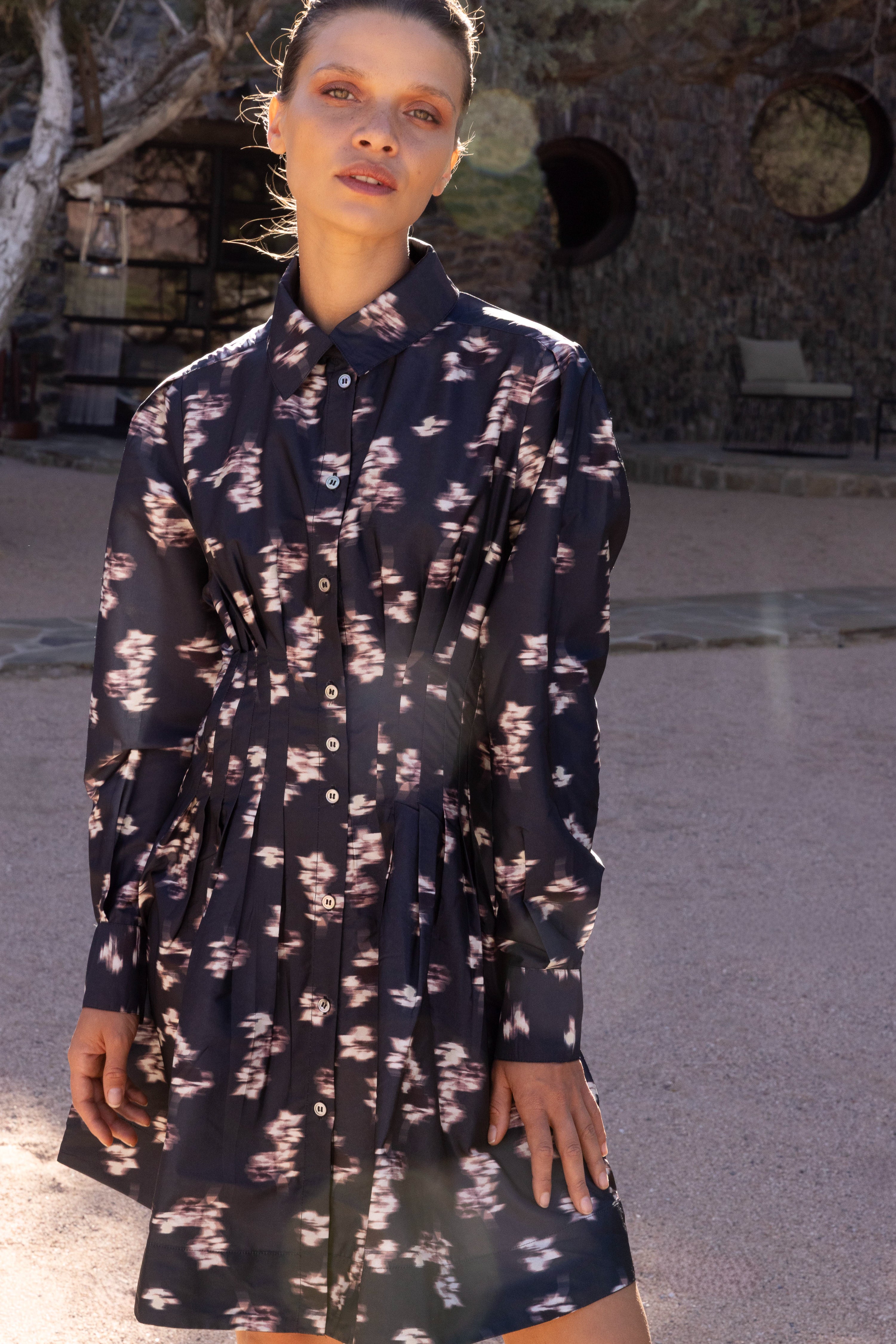 Elizabeth Dress- Lebombo Black