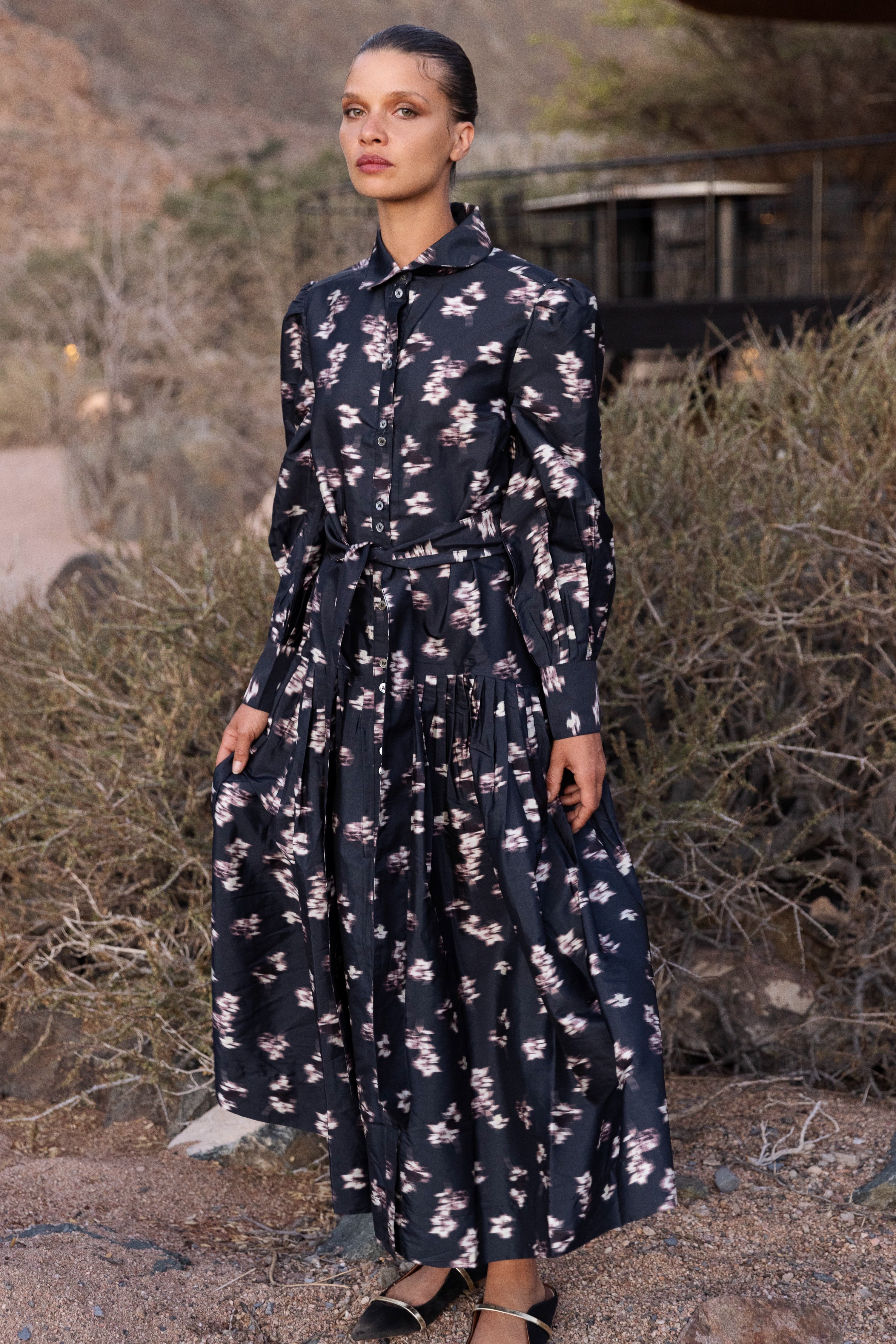 Nora Dress- Lebombo Black