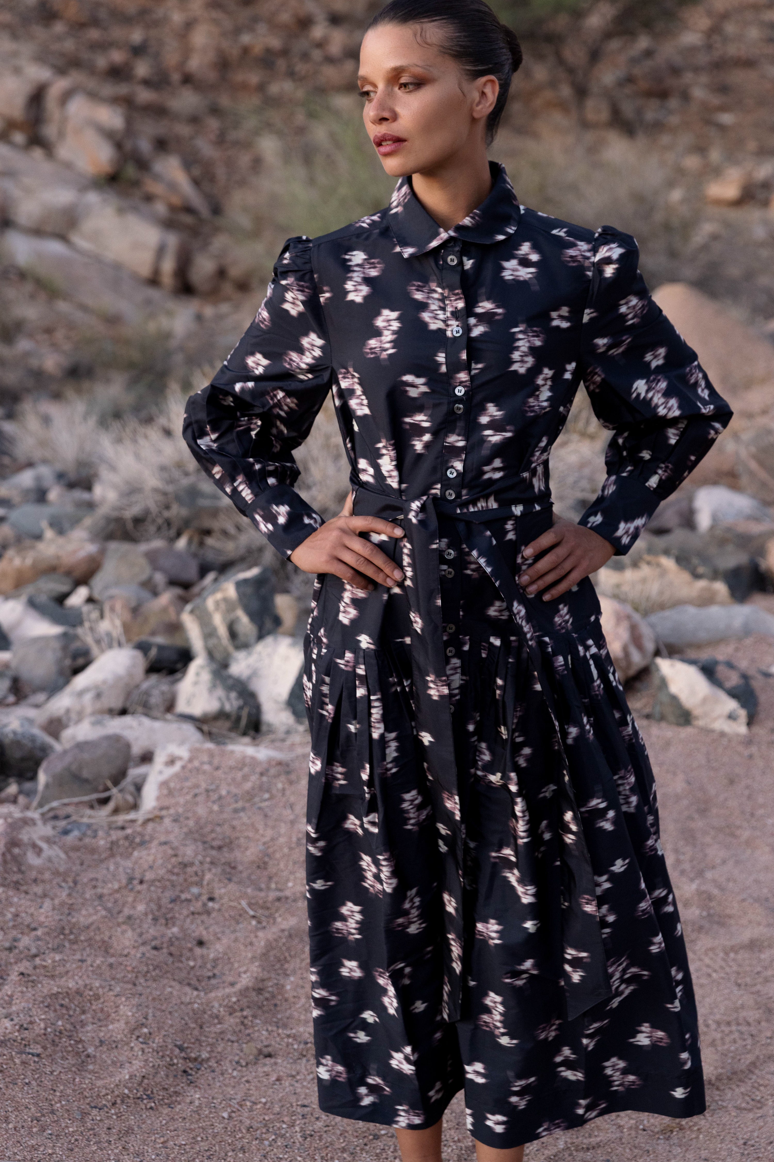 Nora Dress- Lebombo Black