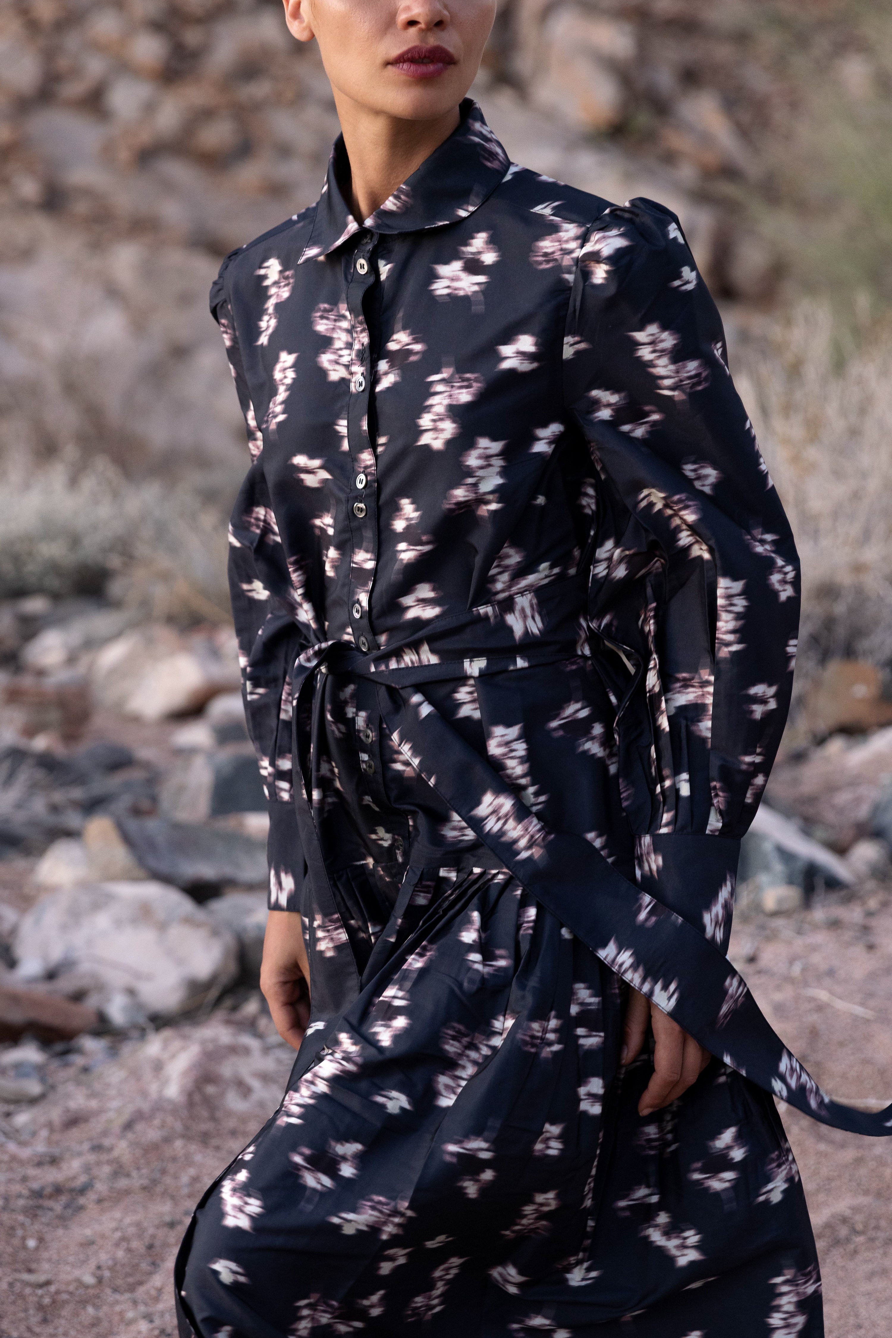 Nora Dress- Lebombo Black