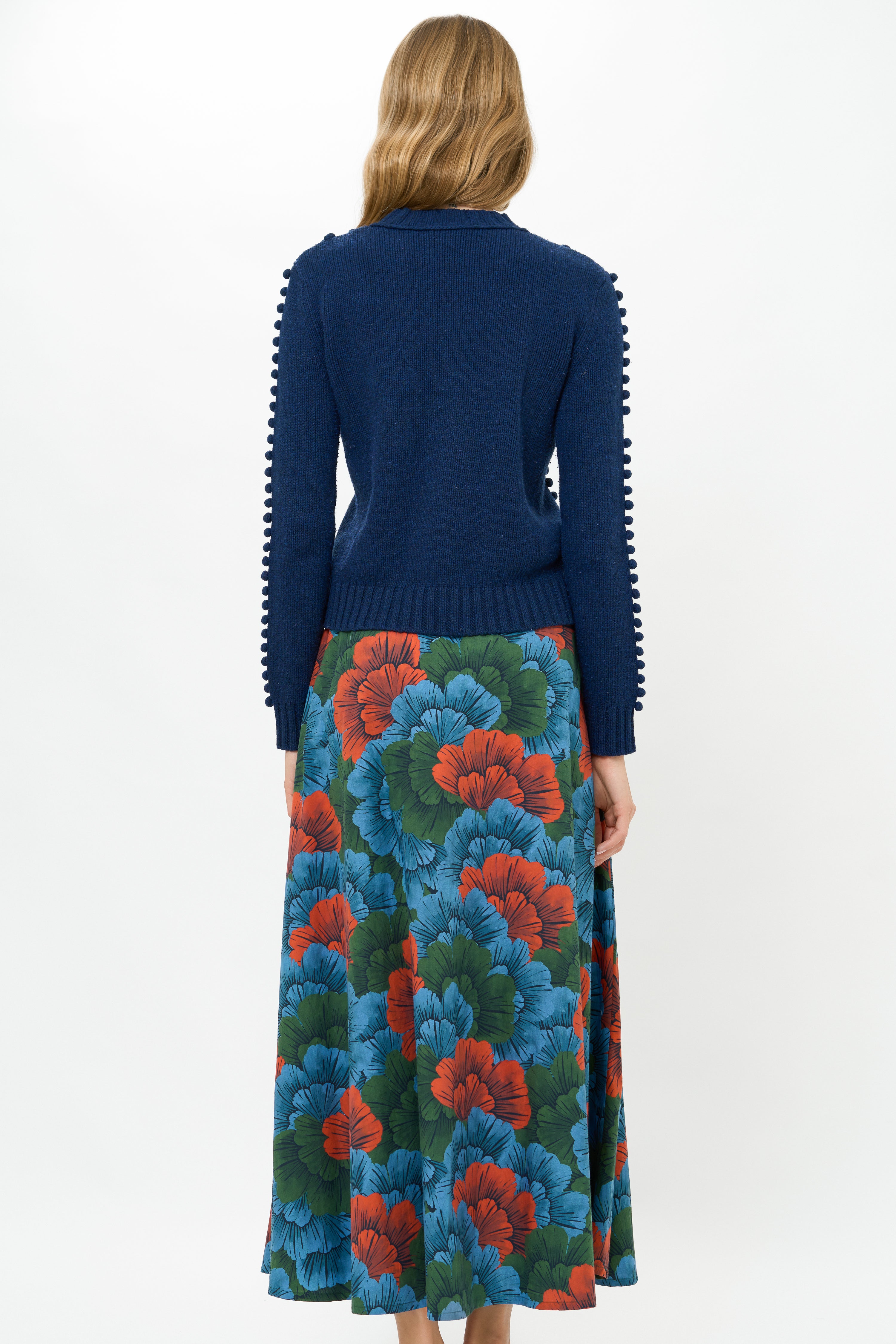 Swing Skirt- Madrid Blue