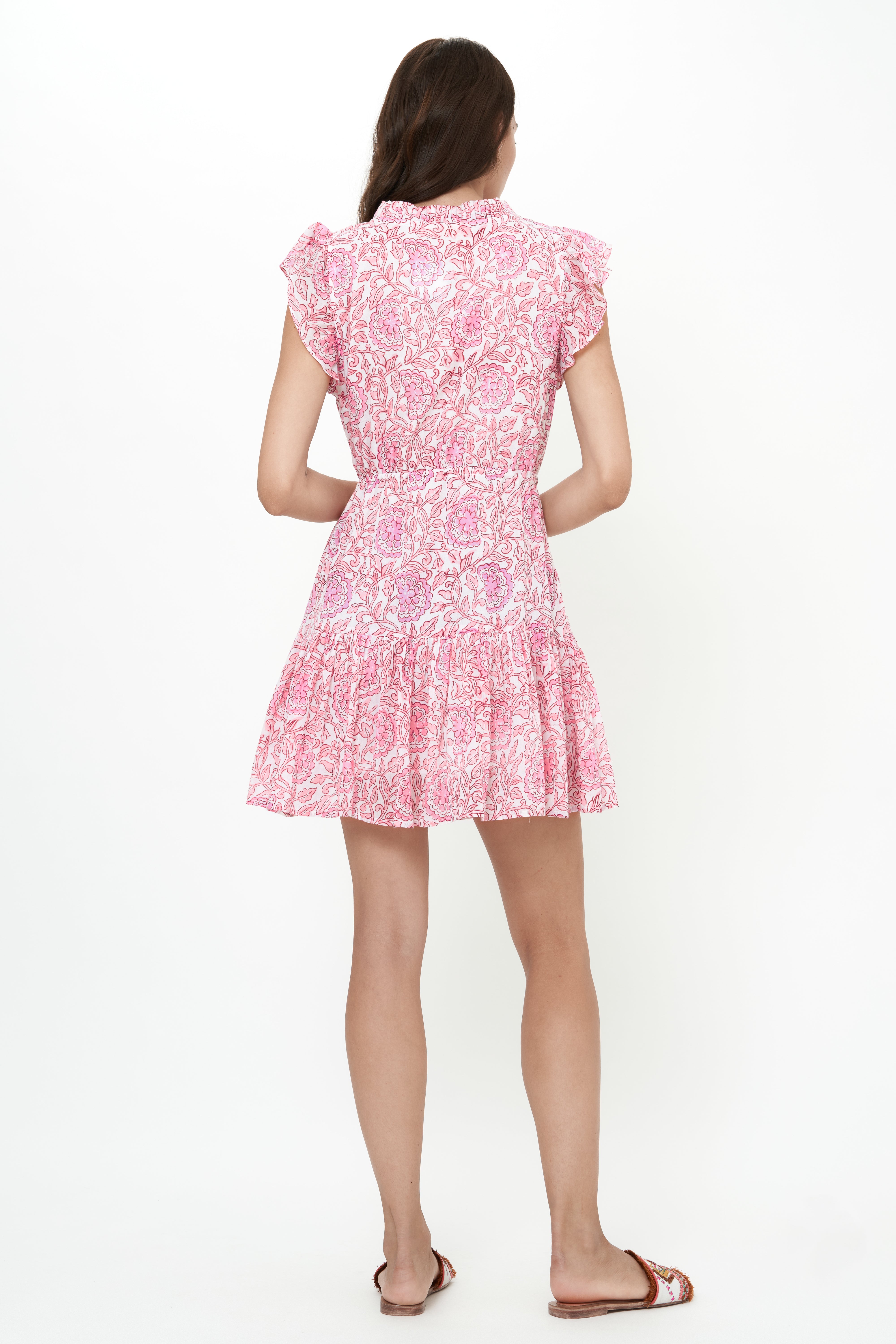 Cinched Flirty Short- Malta Pink