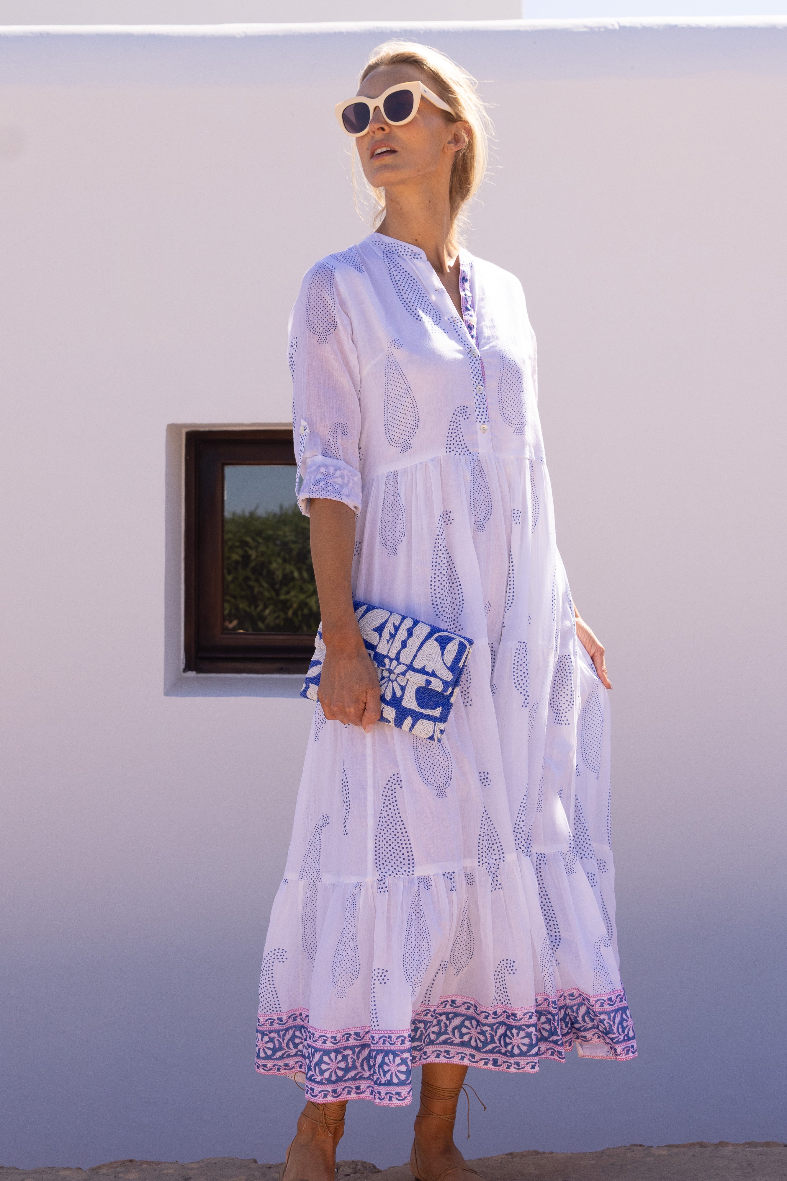 Mandarin Maxi- Aptos Blue
