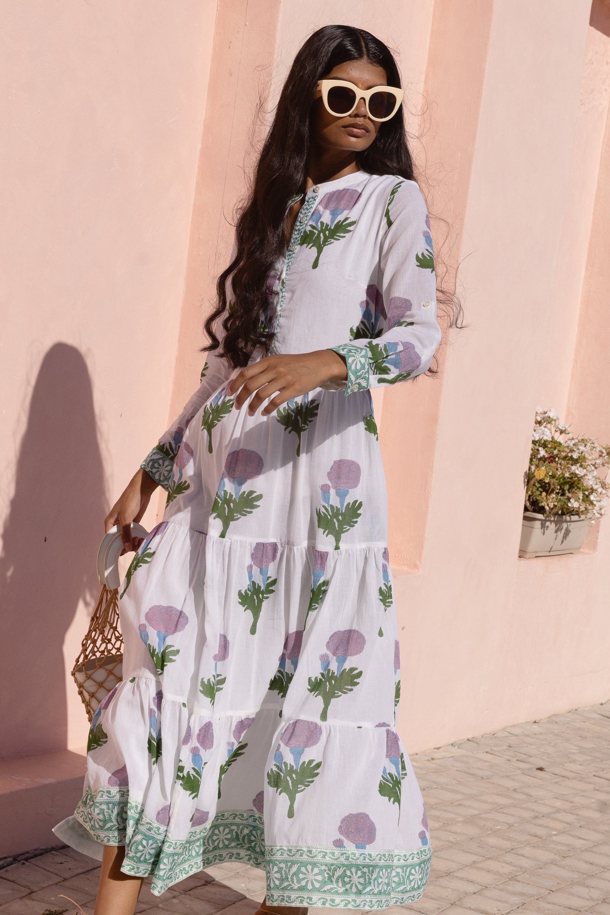 Mandarin Maxi- Bloom Lilac-XXL