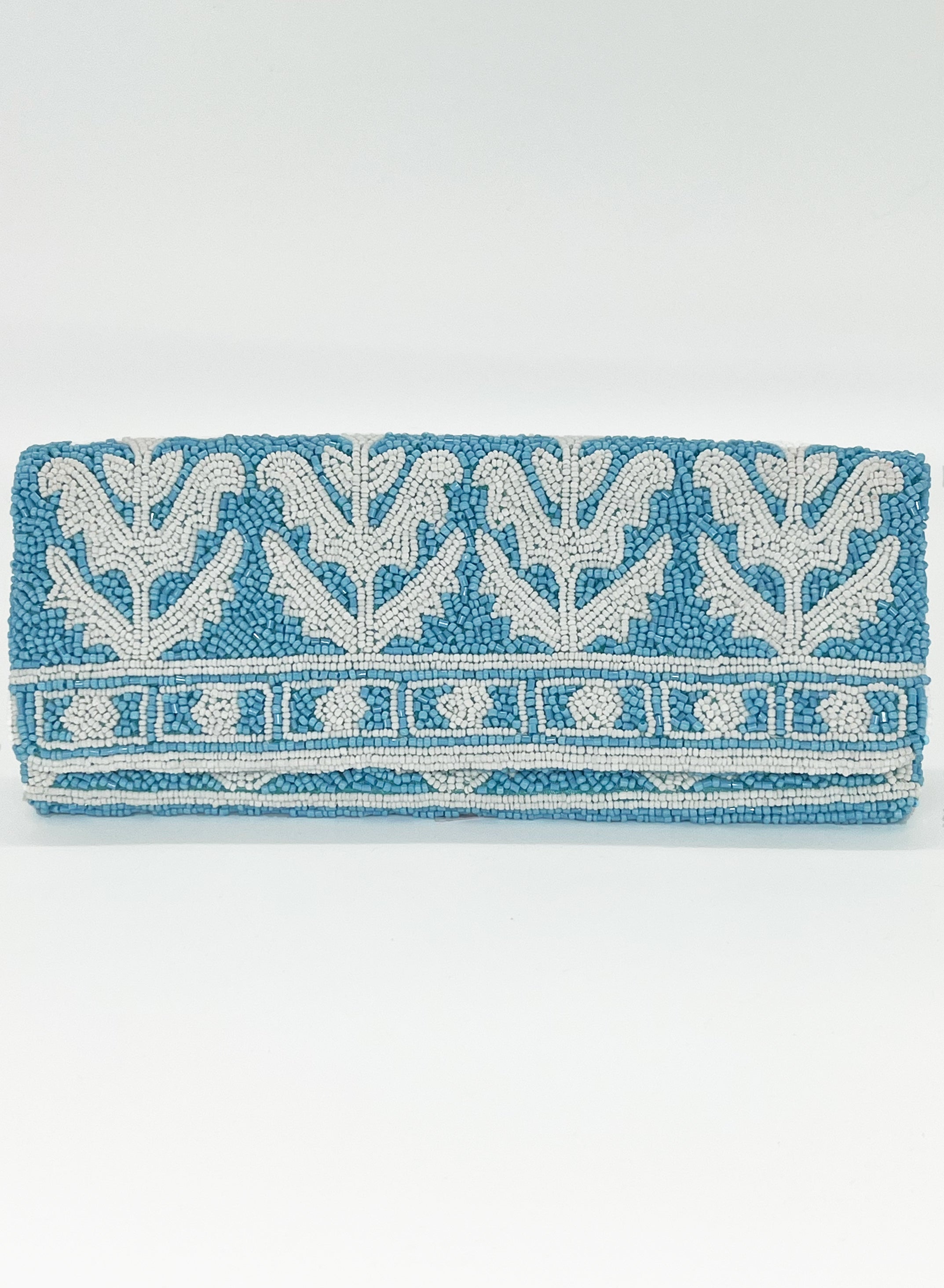 Beaded Clutch- Marigold Sky