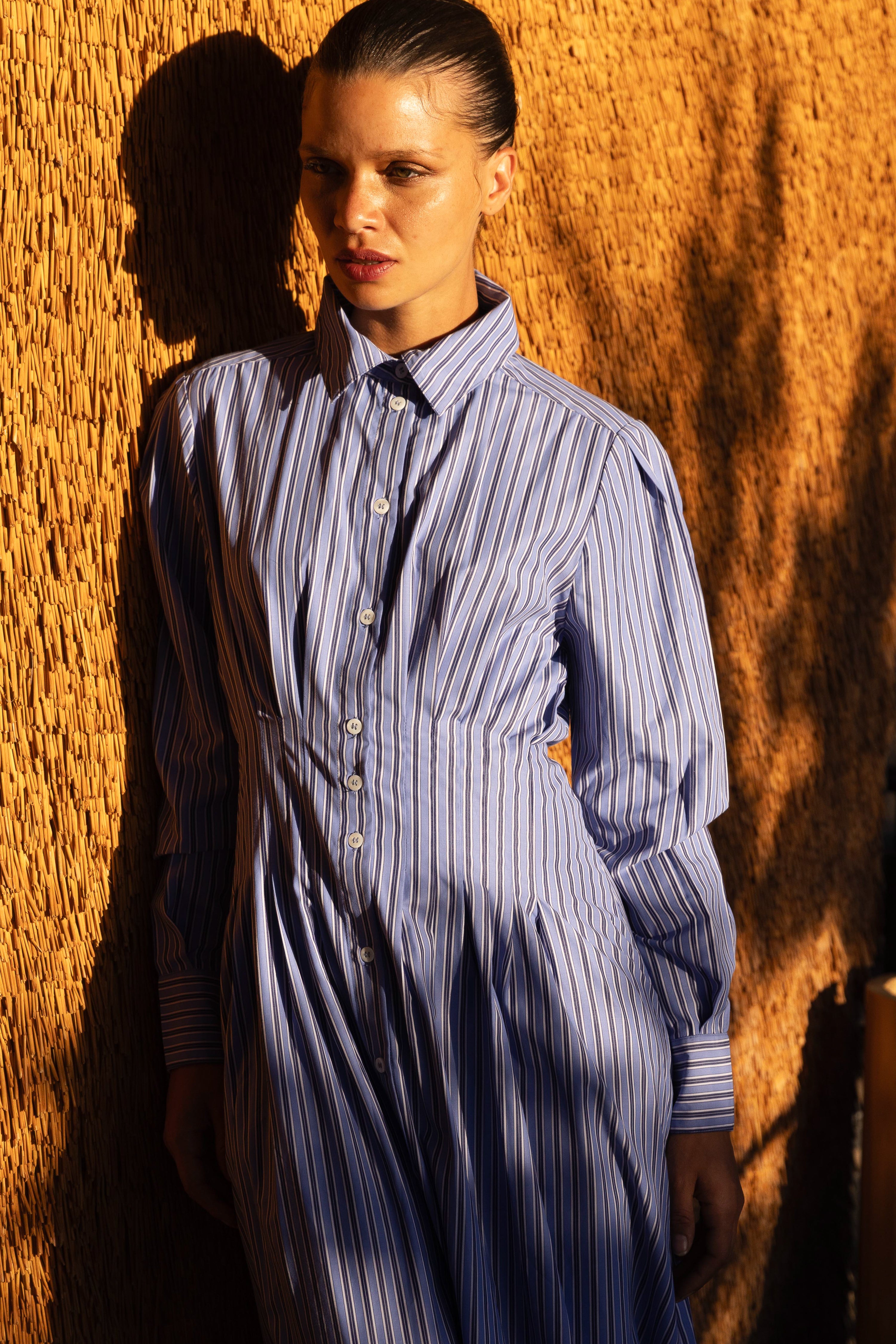 Elizabeth Maxi- Merrill Blue
