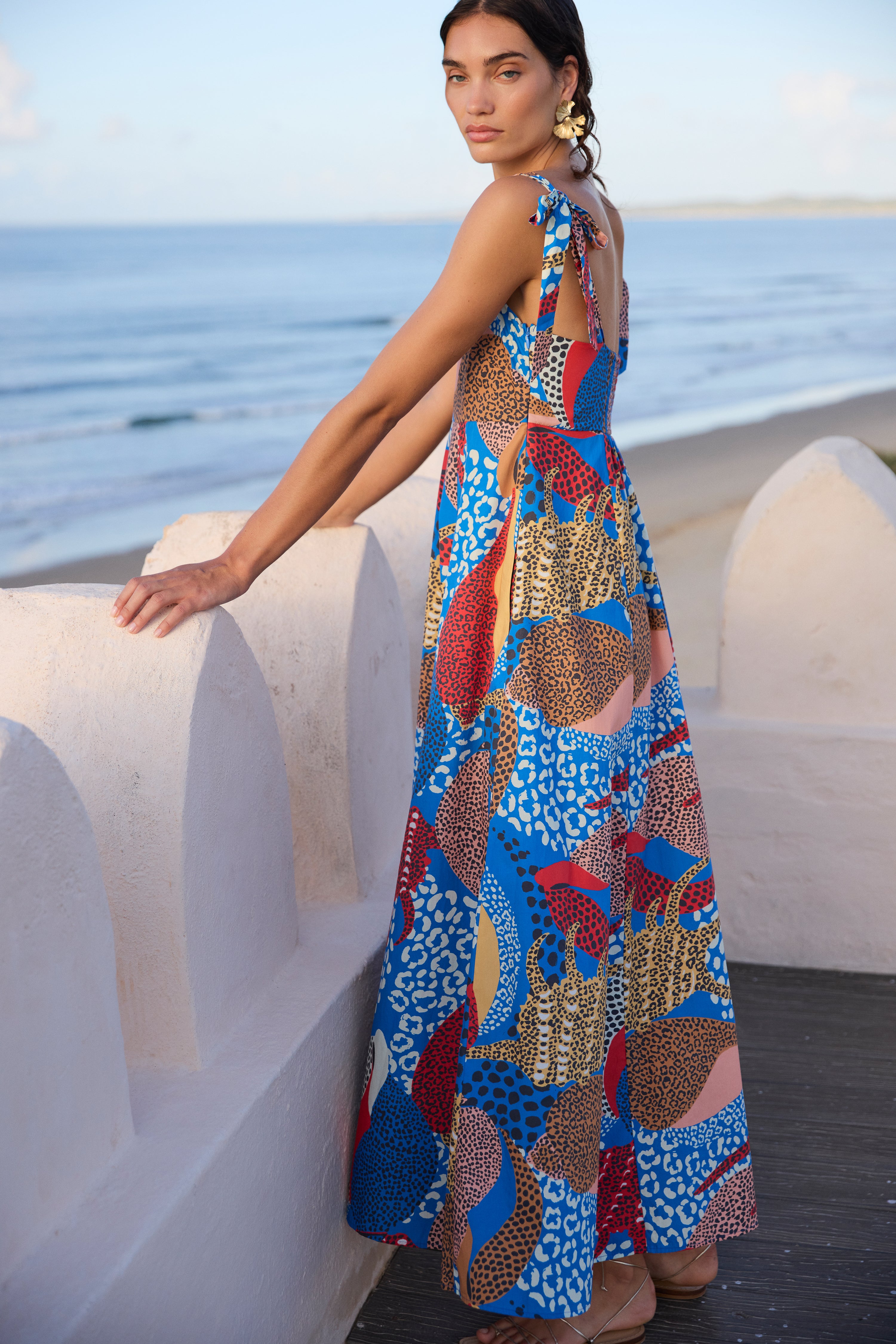 Delilah Dress- Nautilus Blue