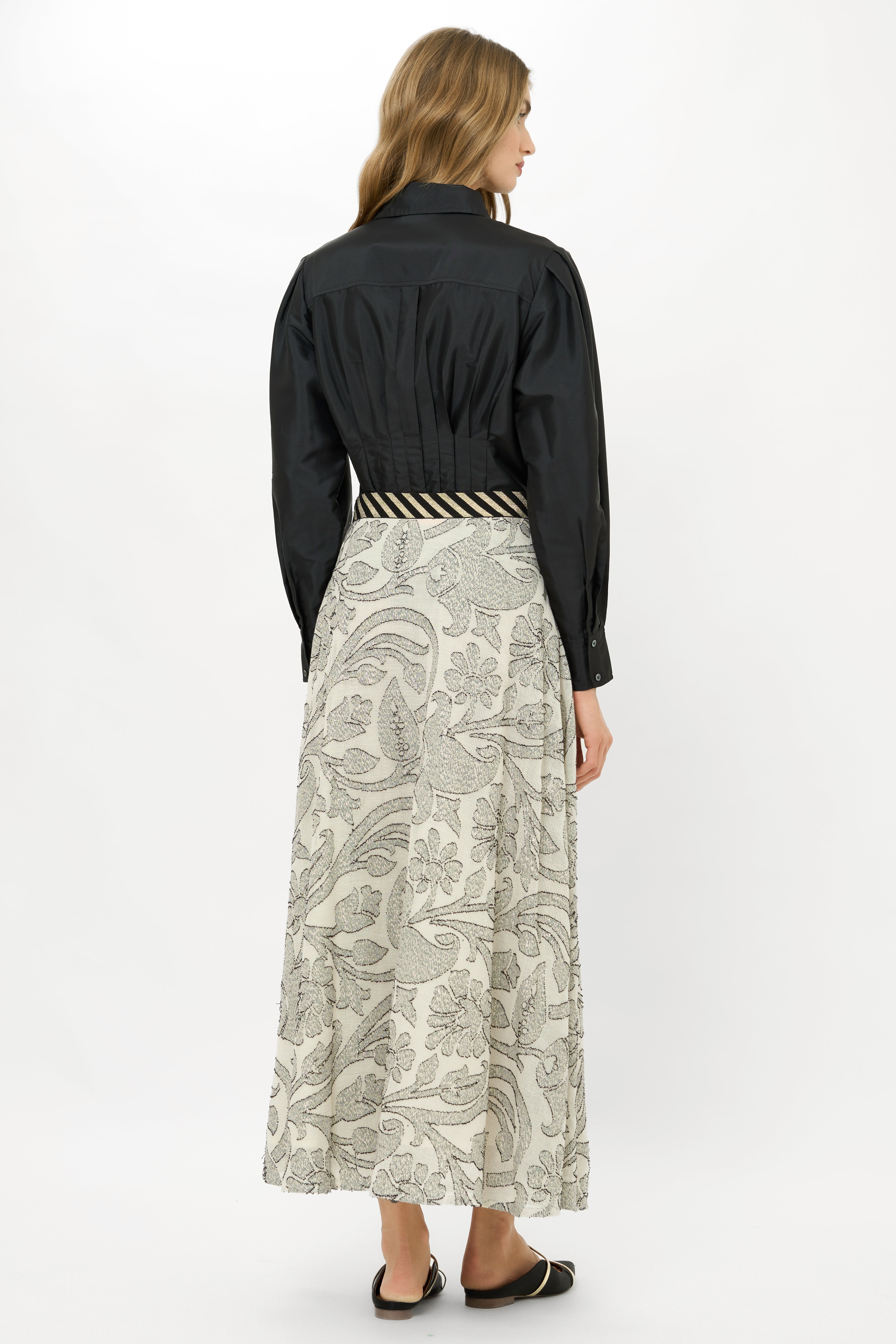 Swing Skirt- Herod Cream