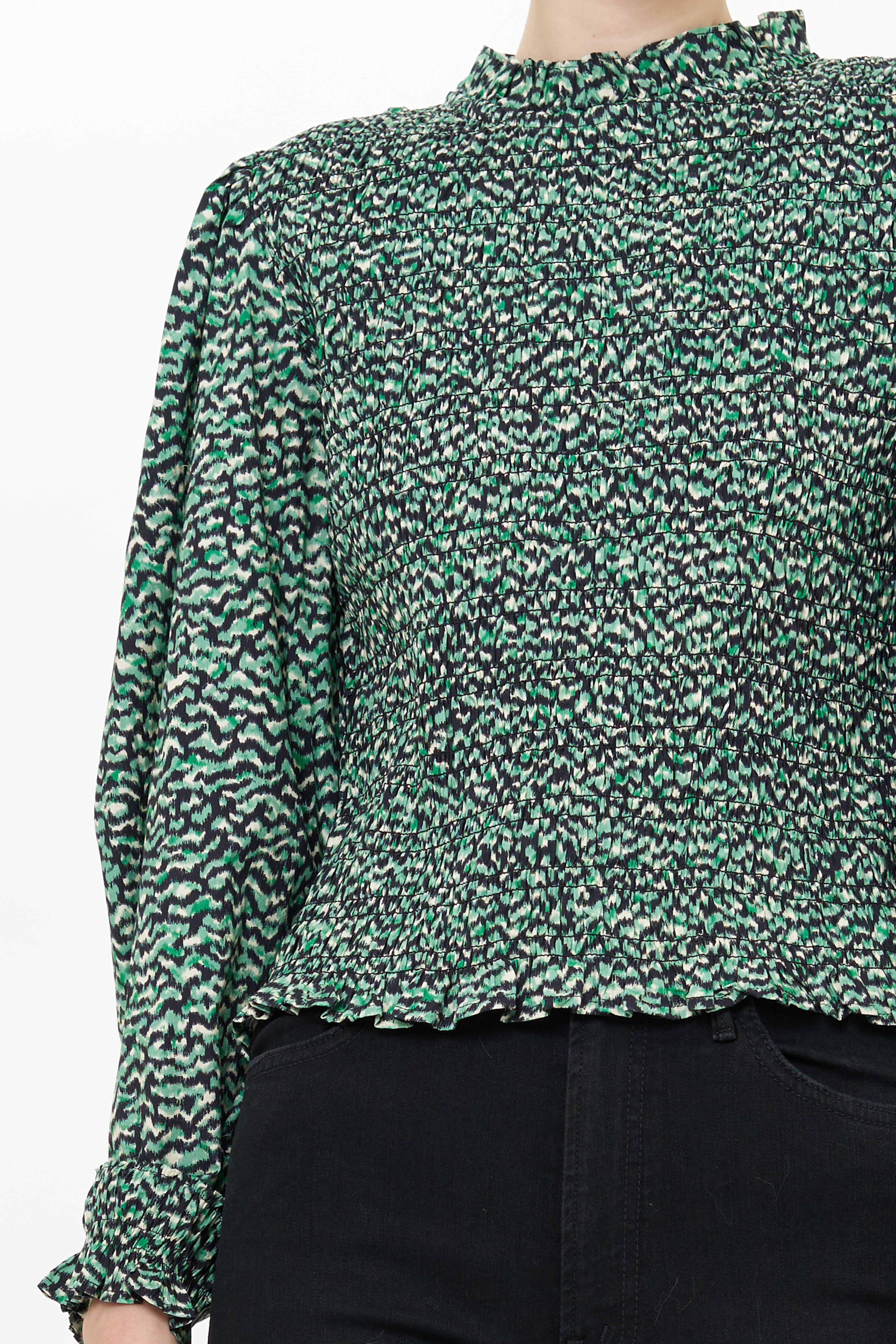 Willow Top- Jag Green