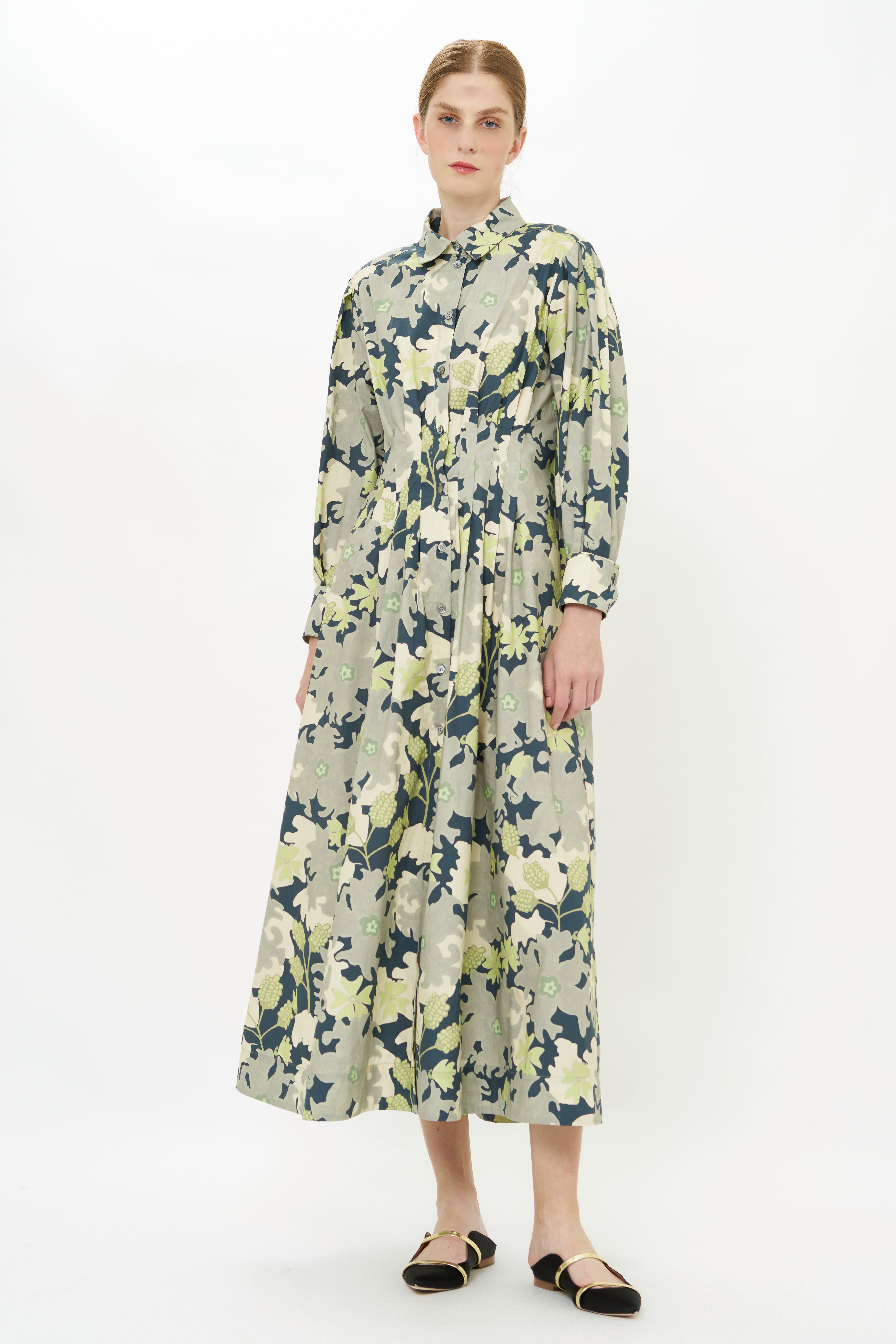 Elizabeth Maxi- Suzani Charcoal