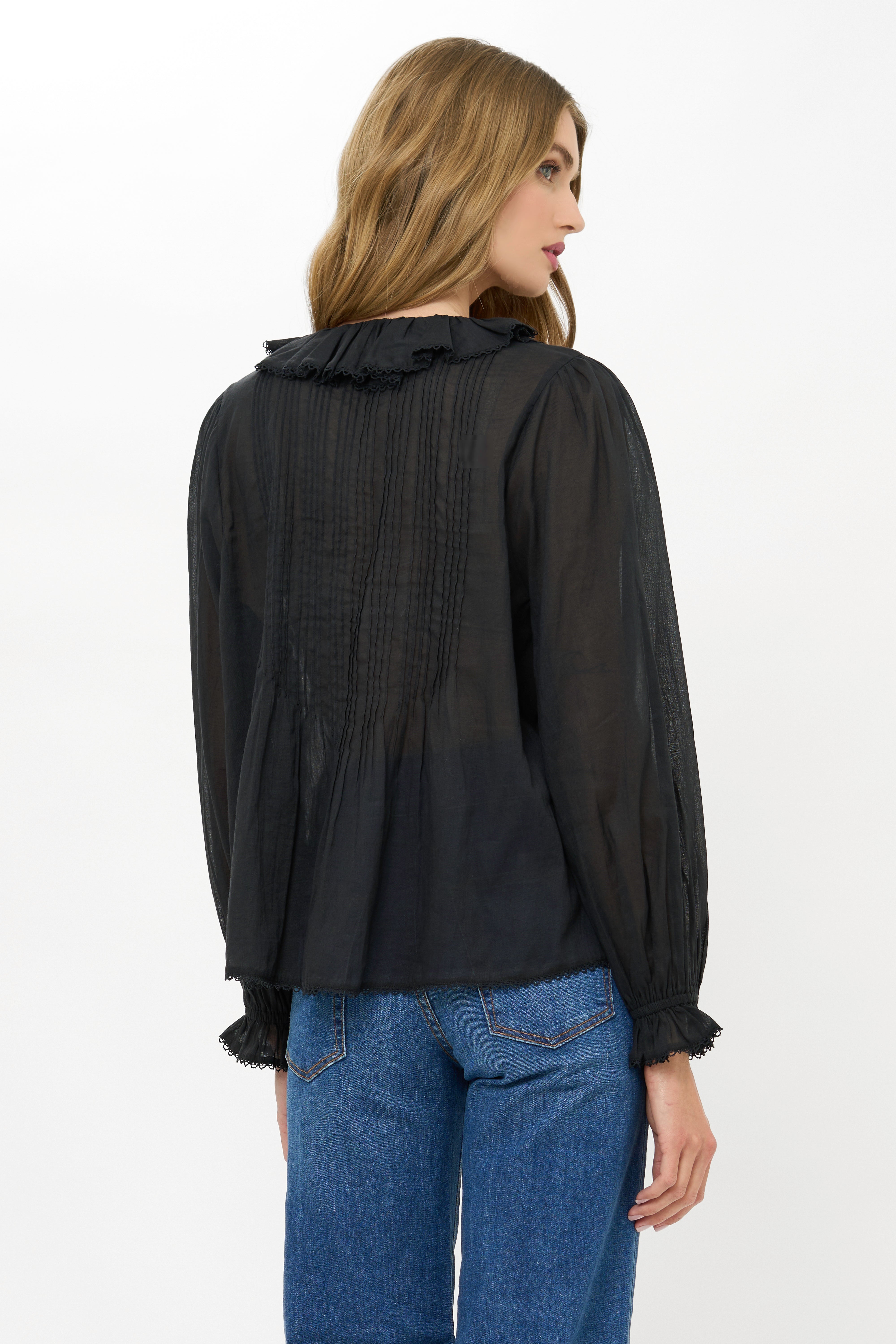 Mila Top- Hepburn Midnight