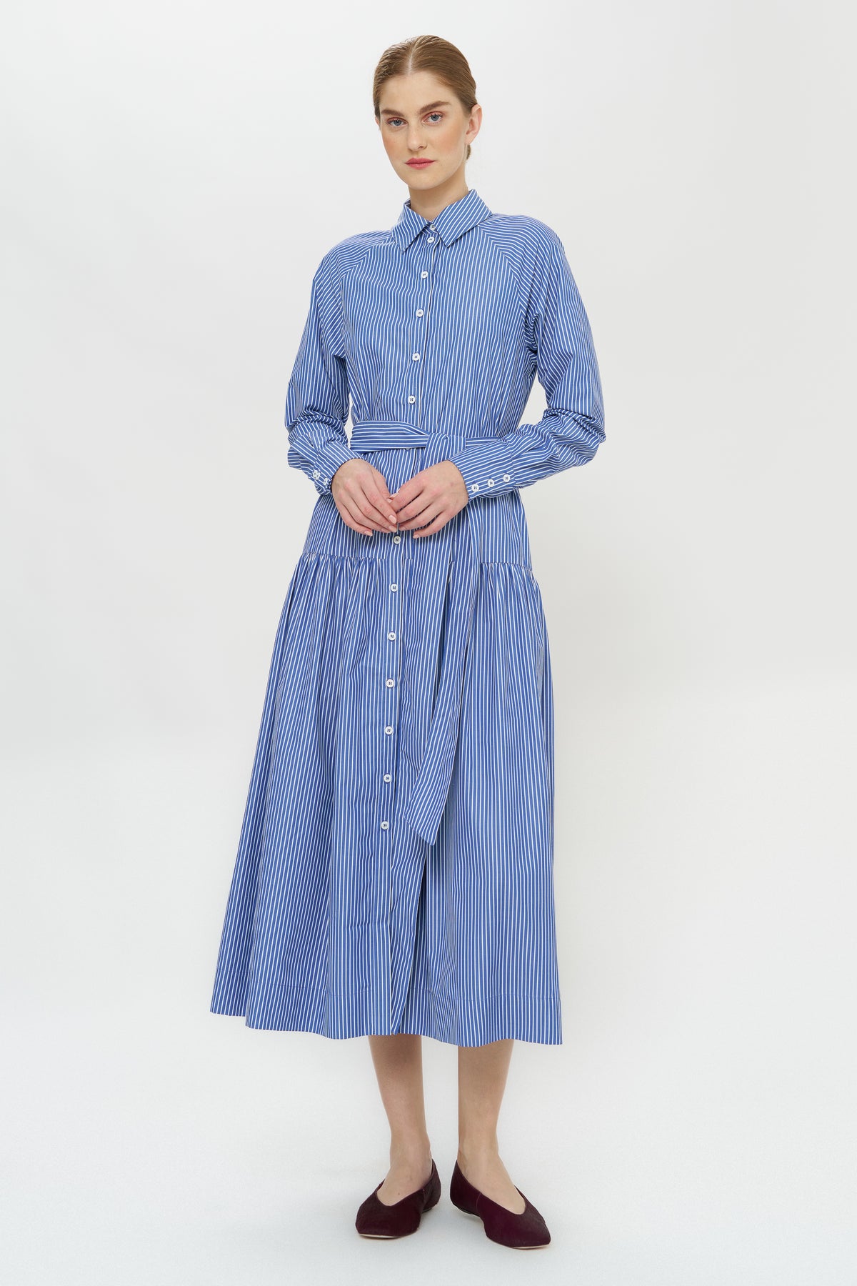 Layla Dress- Capone Navy
