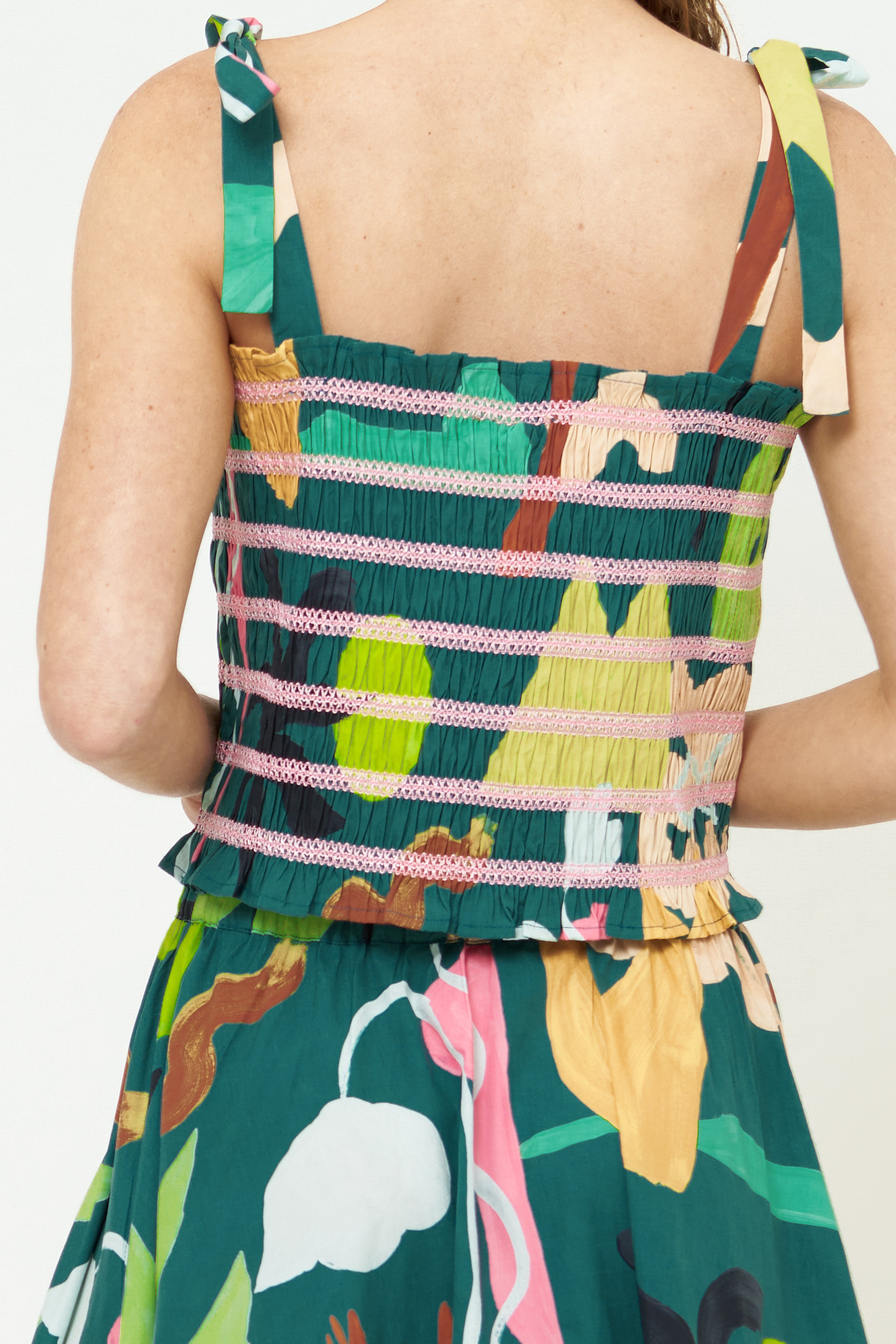 Ella Top- Paradiso Green