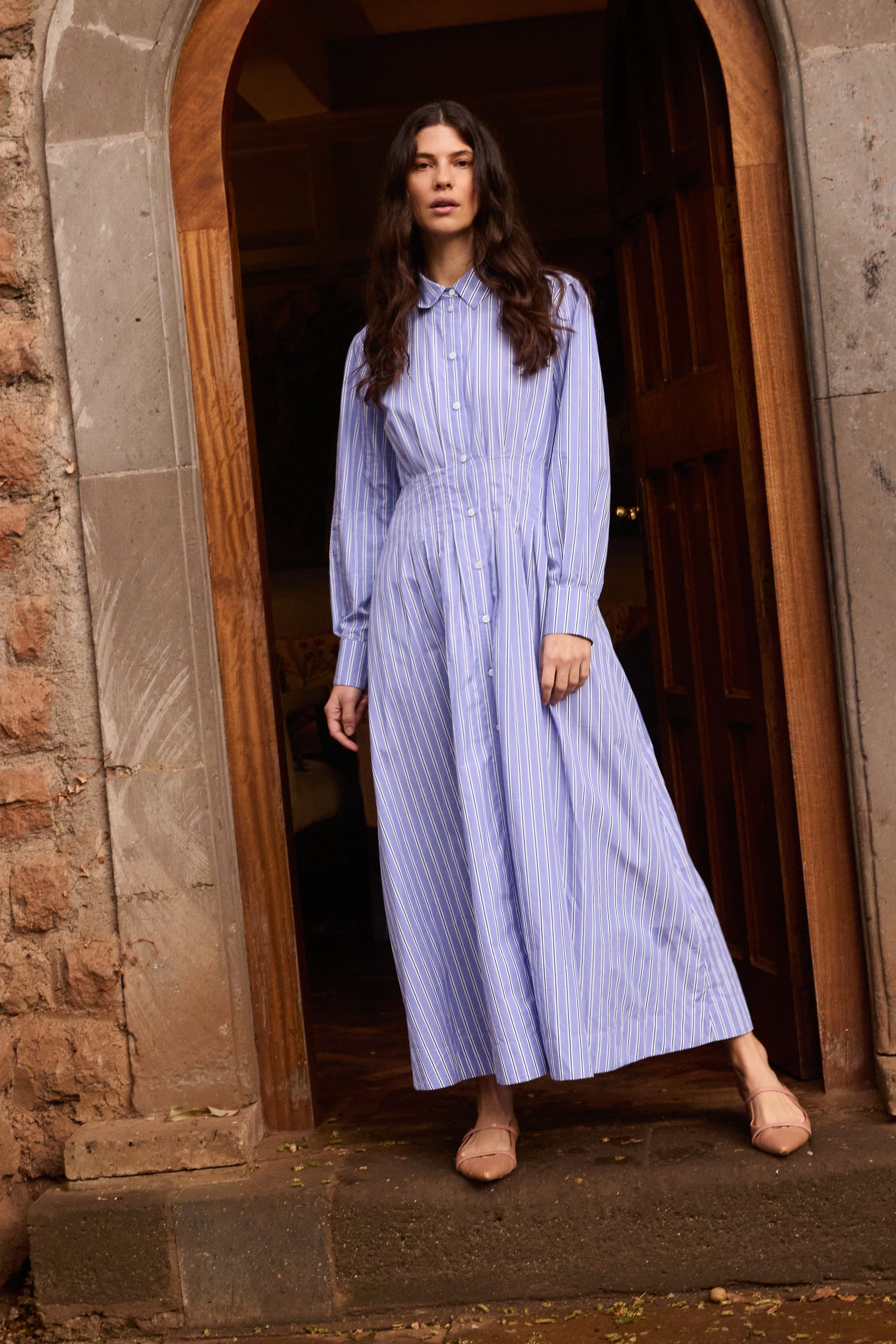 Elizabeth Maxi- Merrill Blue