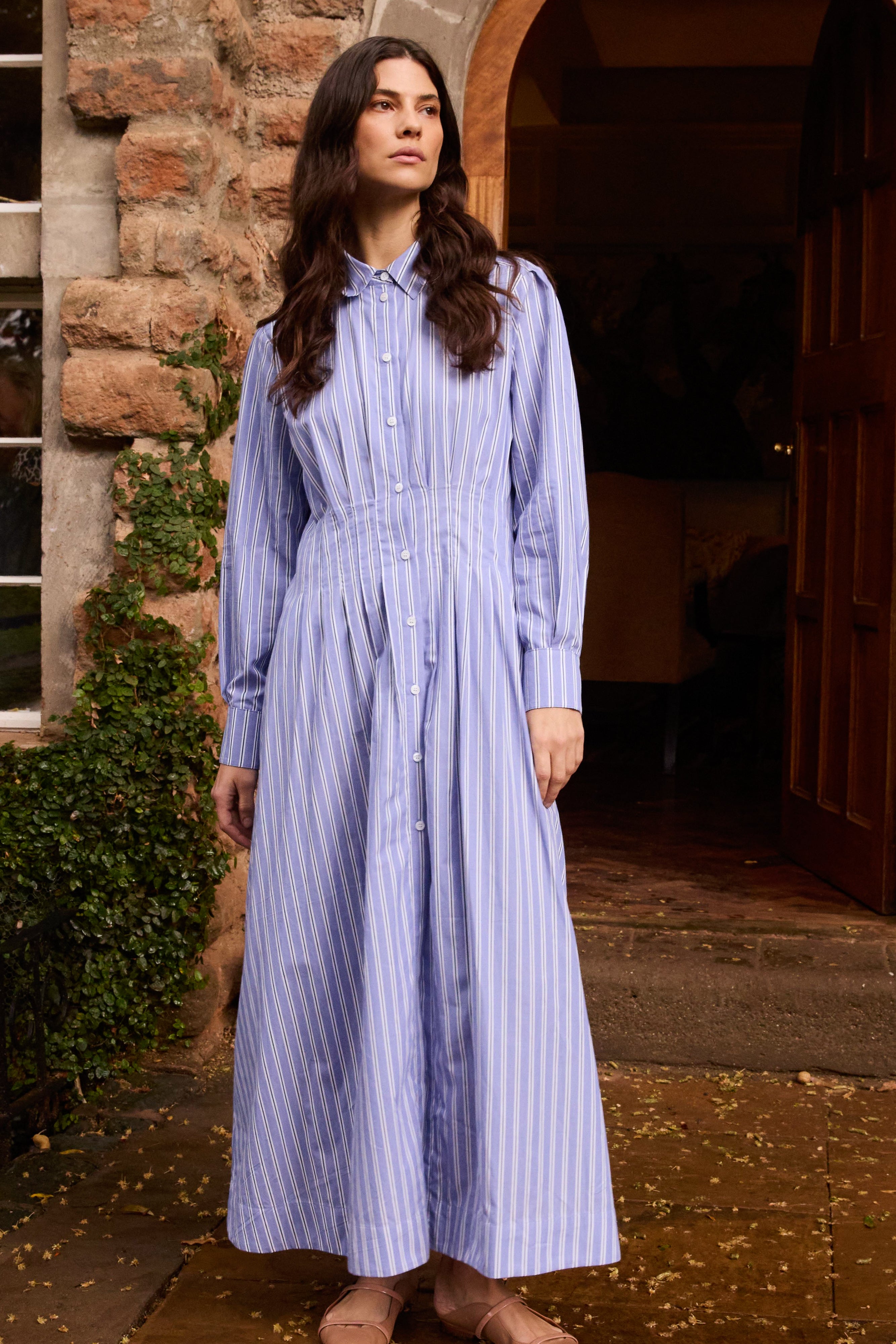 Elizabeth Maxi- Merrill Blue