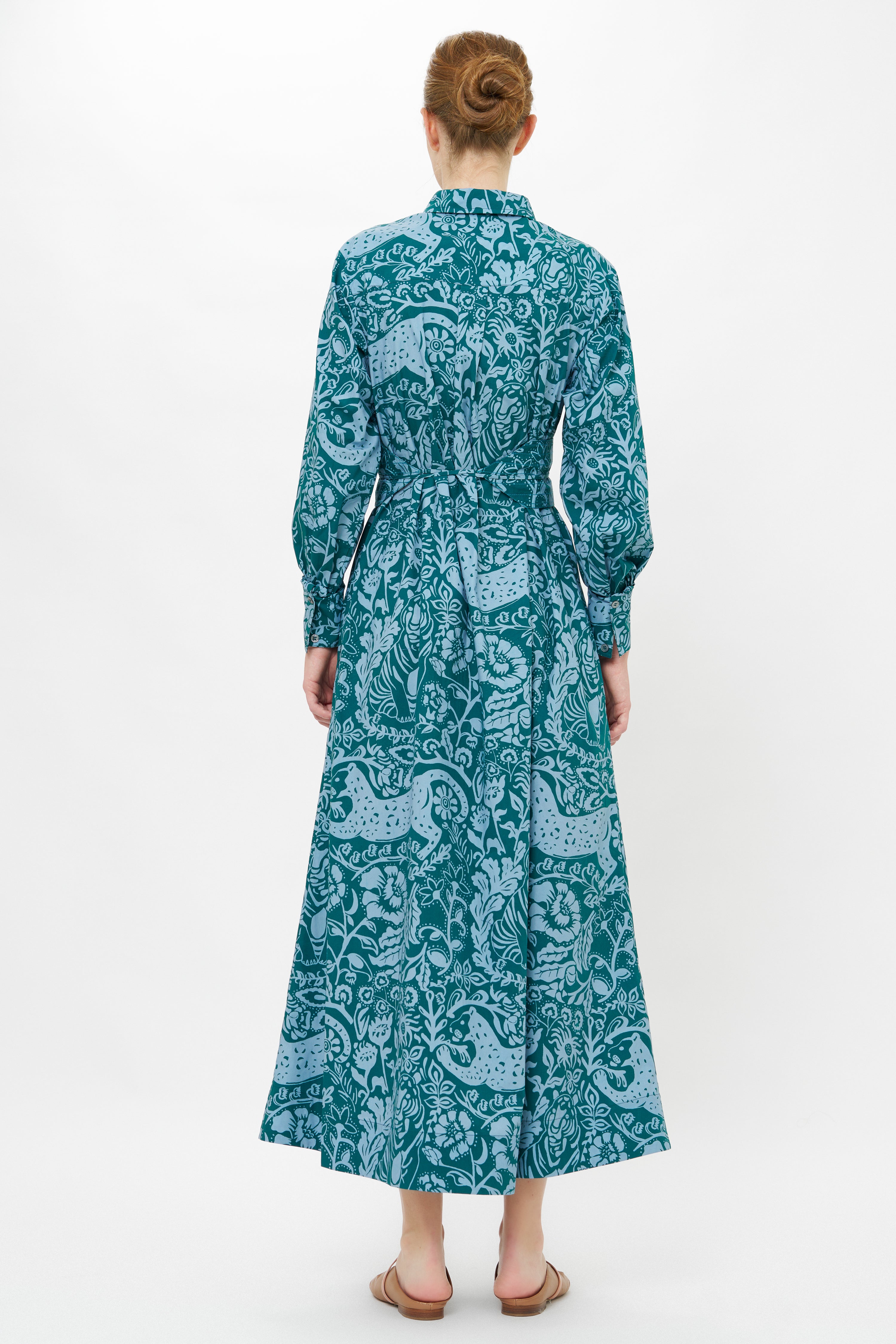 Ana Dress- Singita Green