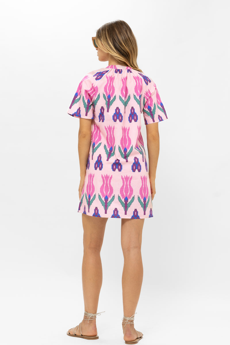 Pocket Dress- Sumba Pink