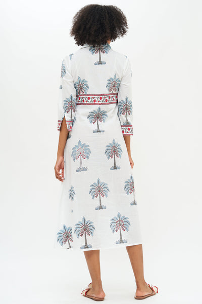 Warehouse midi shirt dress cheap