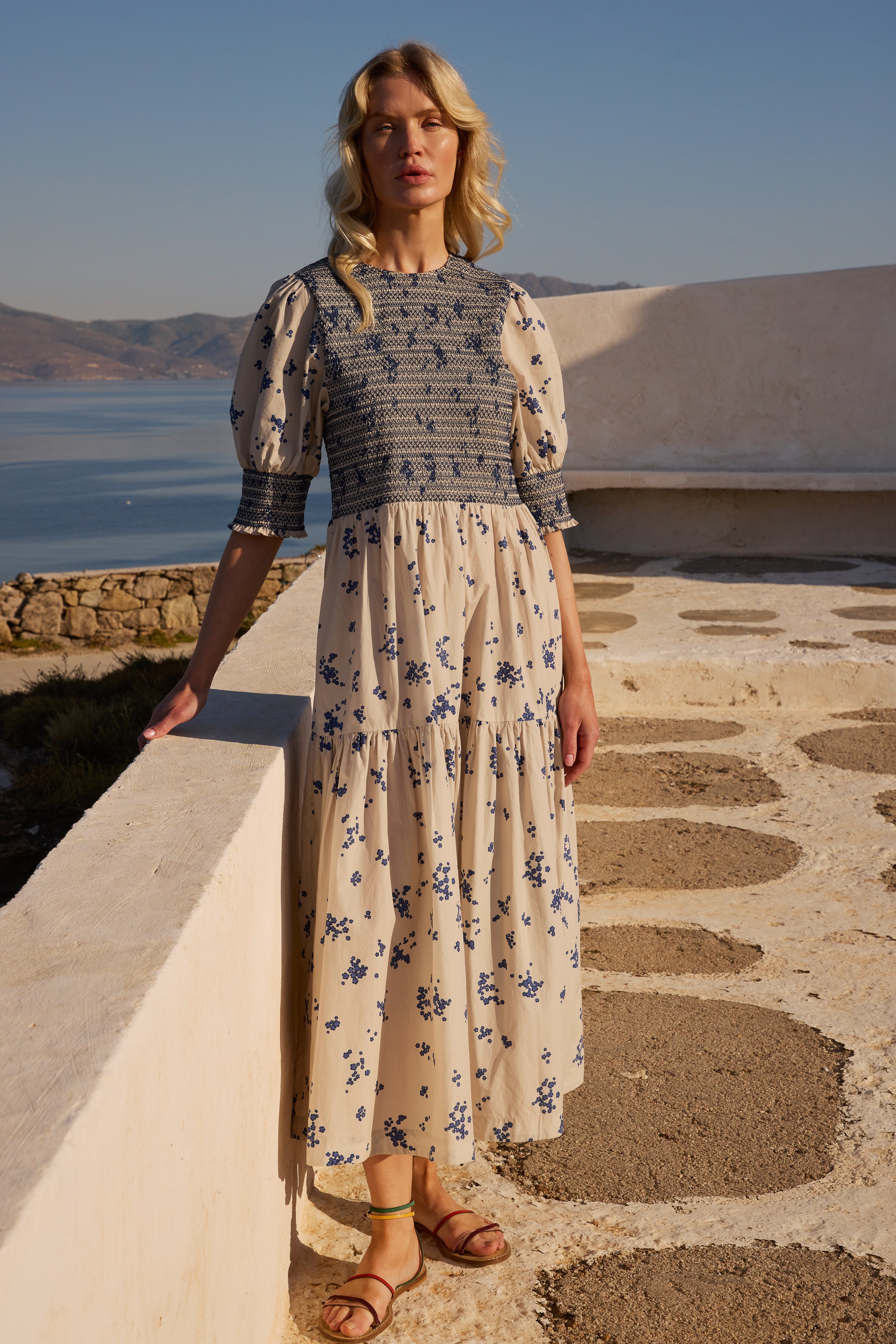Quinn Dress- Alyssum Cream