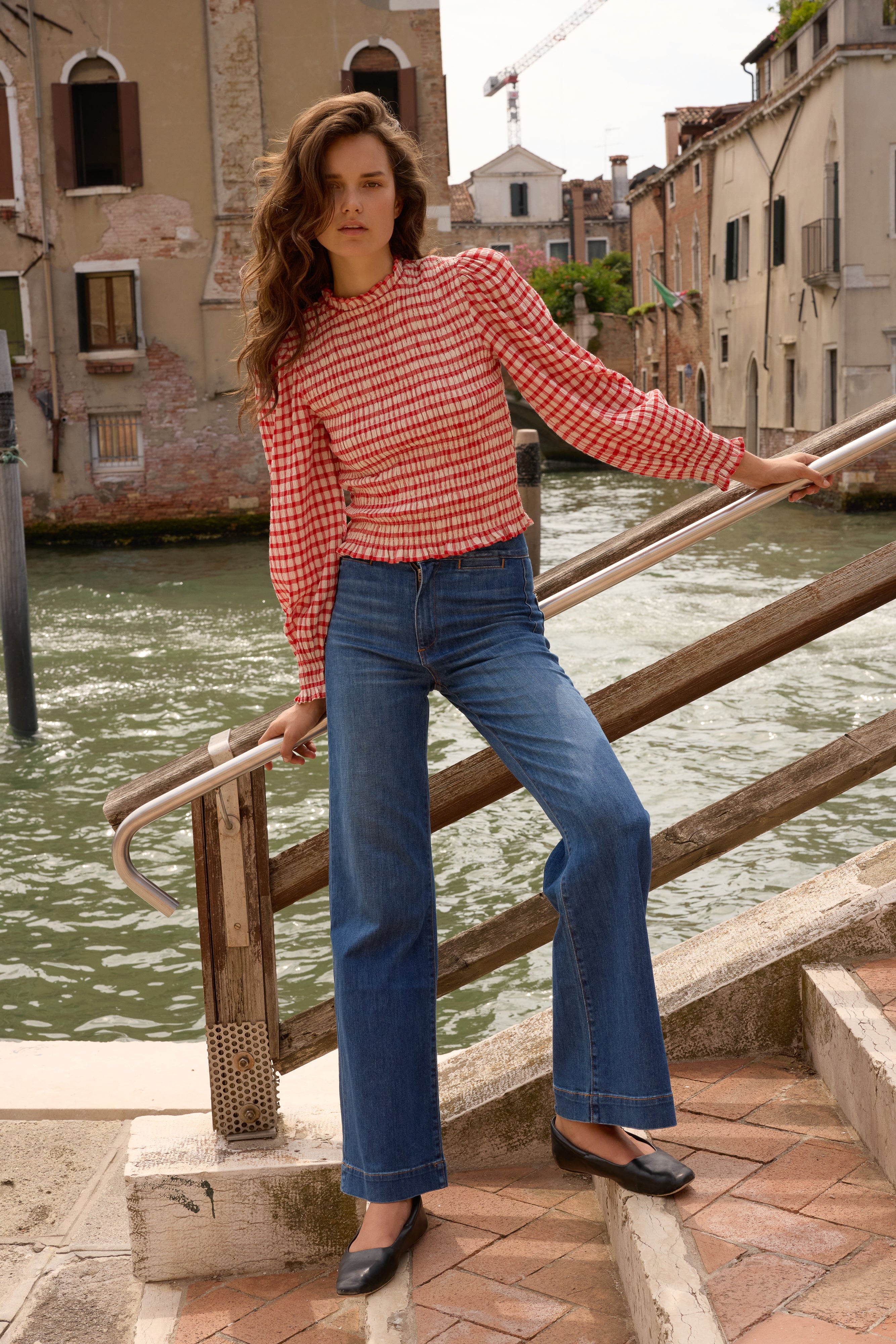 Willow Top- Antwerp Red