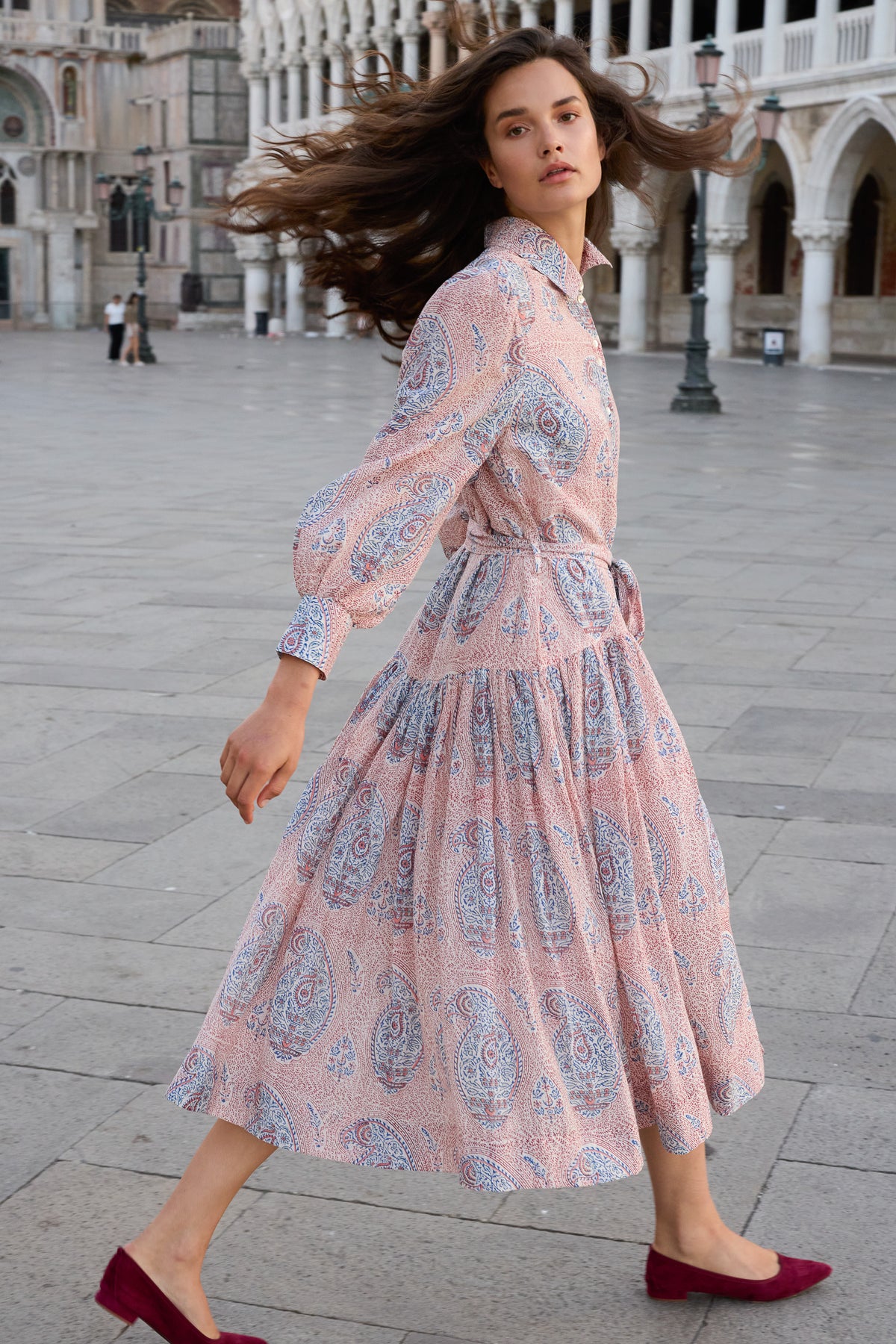 Nora Dress- Samode Wine
