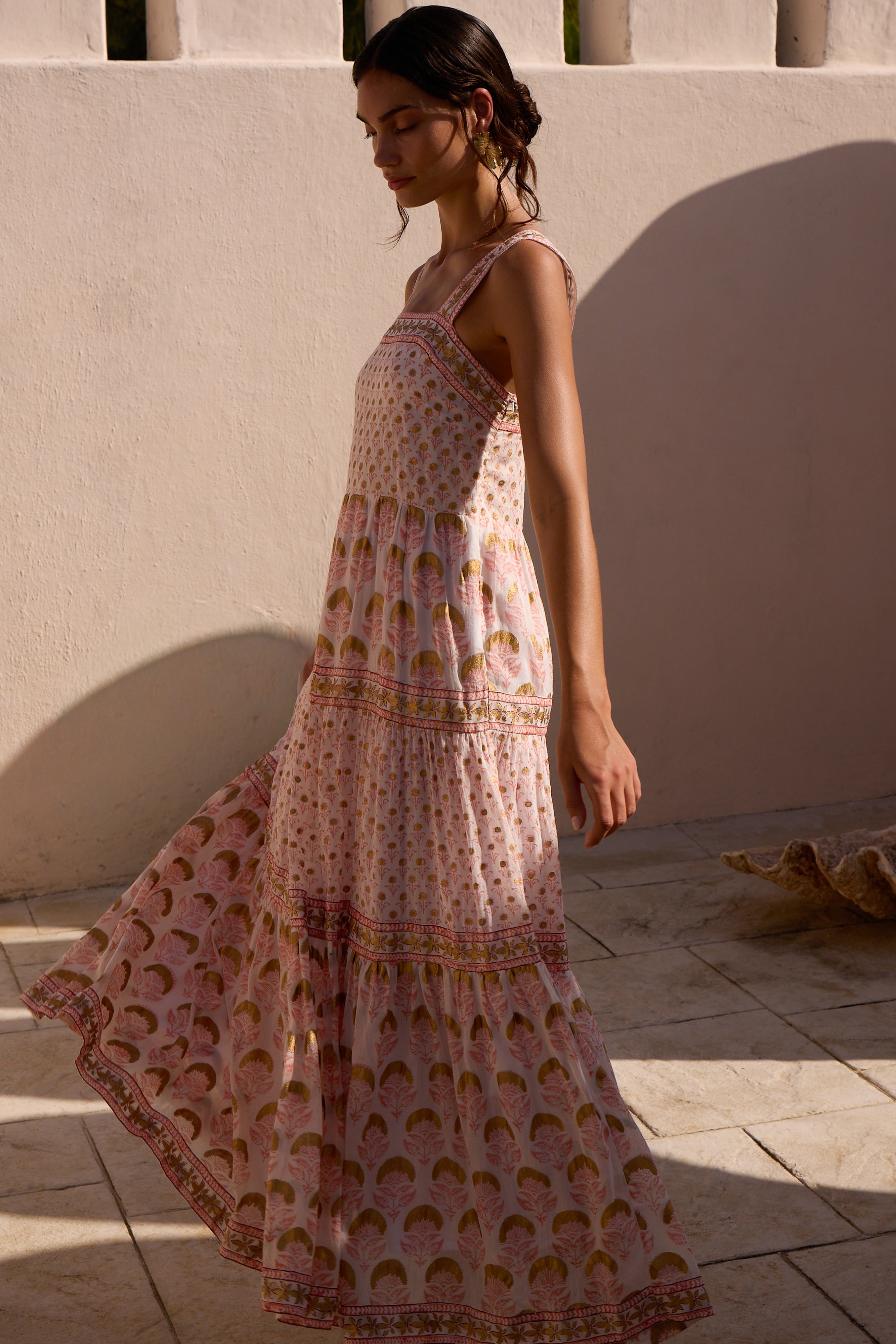 Strappy Maxi- Arbor Coral