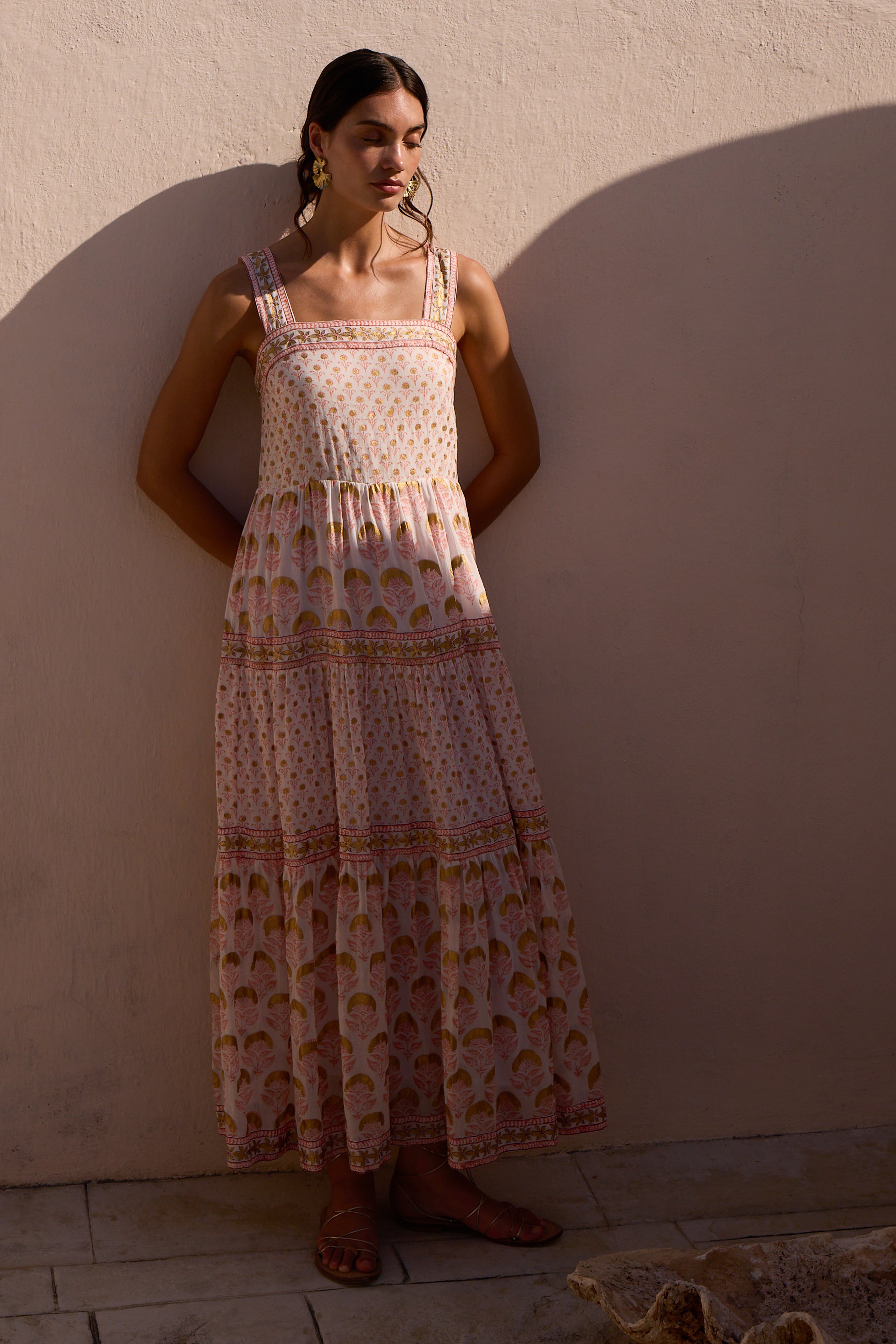 Strappy Maxi- Arbor Coral