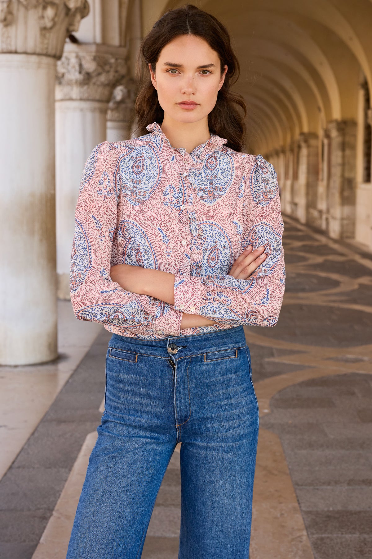 Romy Blouse- Samode Wine