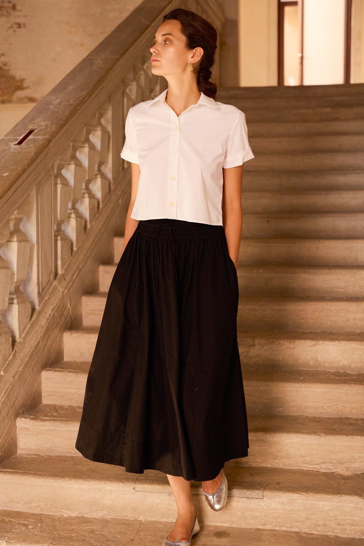 Rina Skirt- Hepburn Black