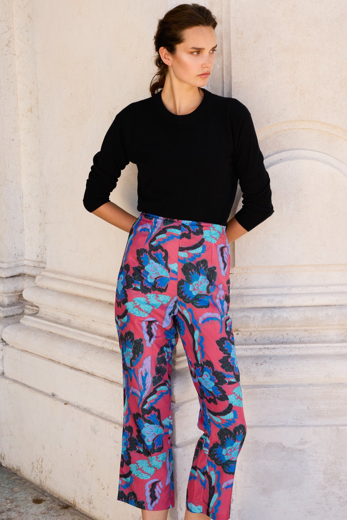 Valentina Pant- Bergamo Cinnamon