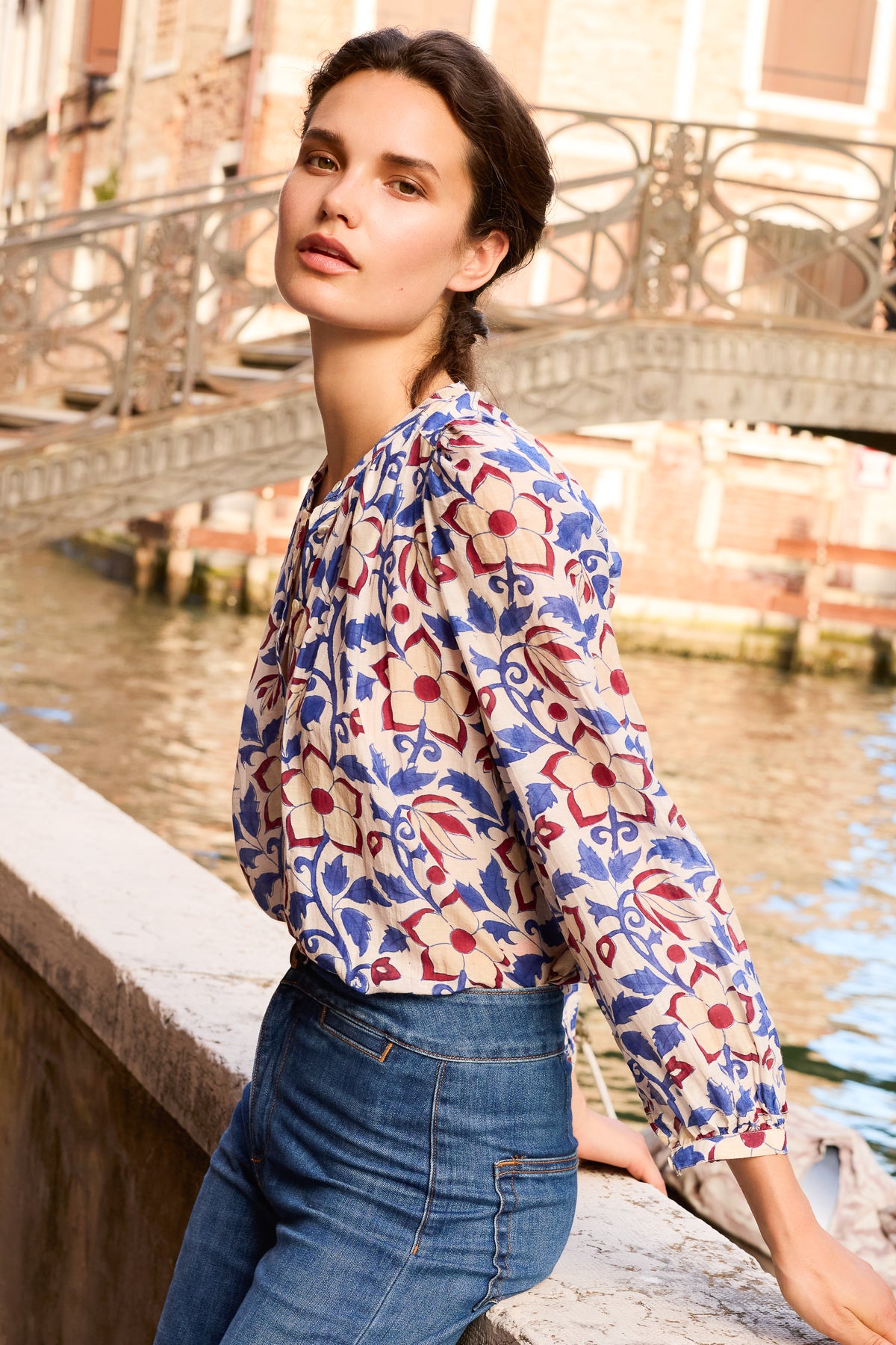 Marni Blouse- Kildare Blue