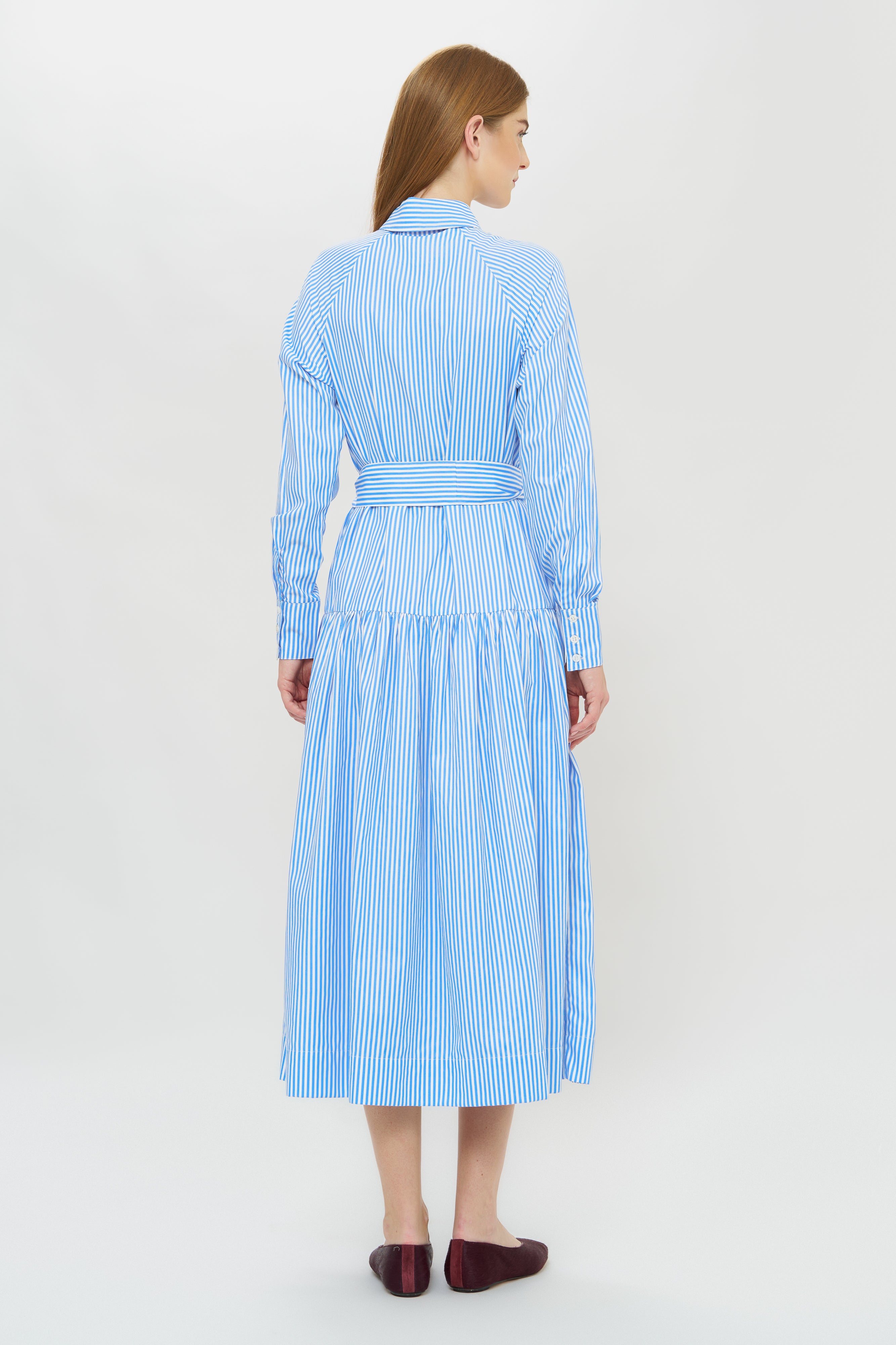 Layla Dress- Surrey Blue