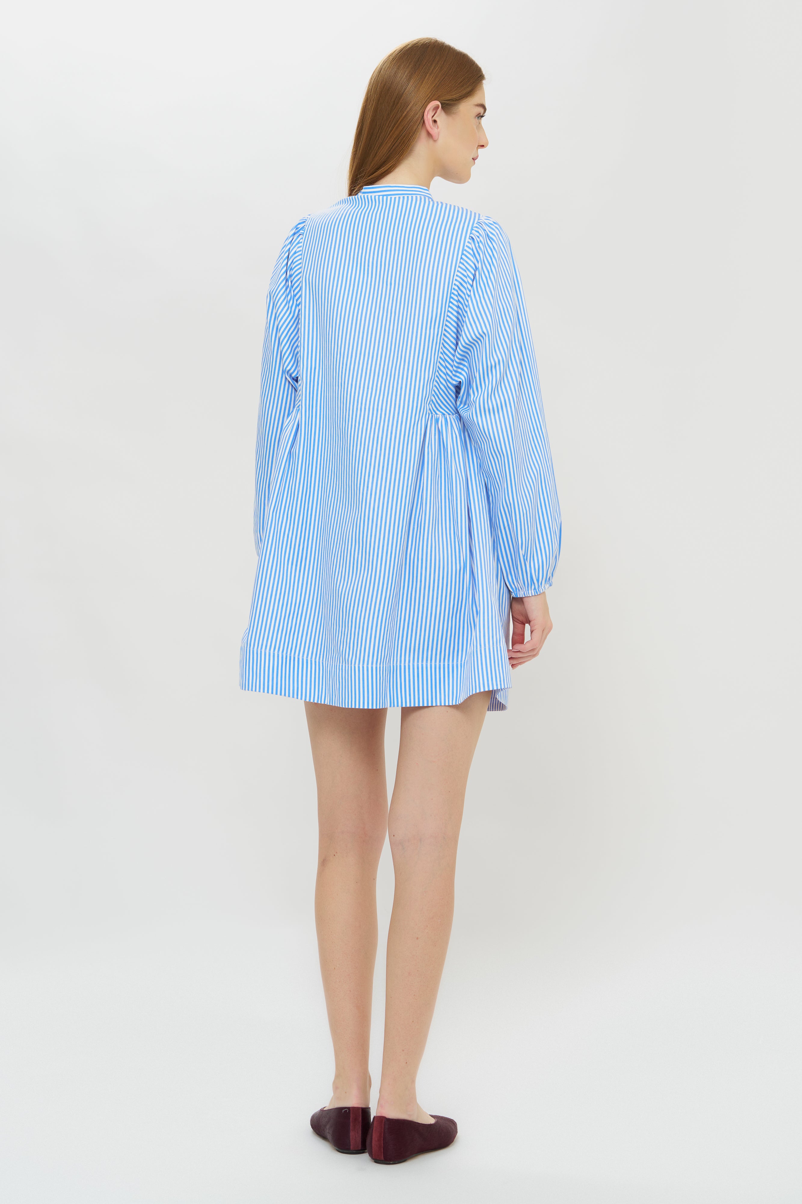 Avery Dress- Surrey Blue