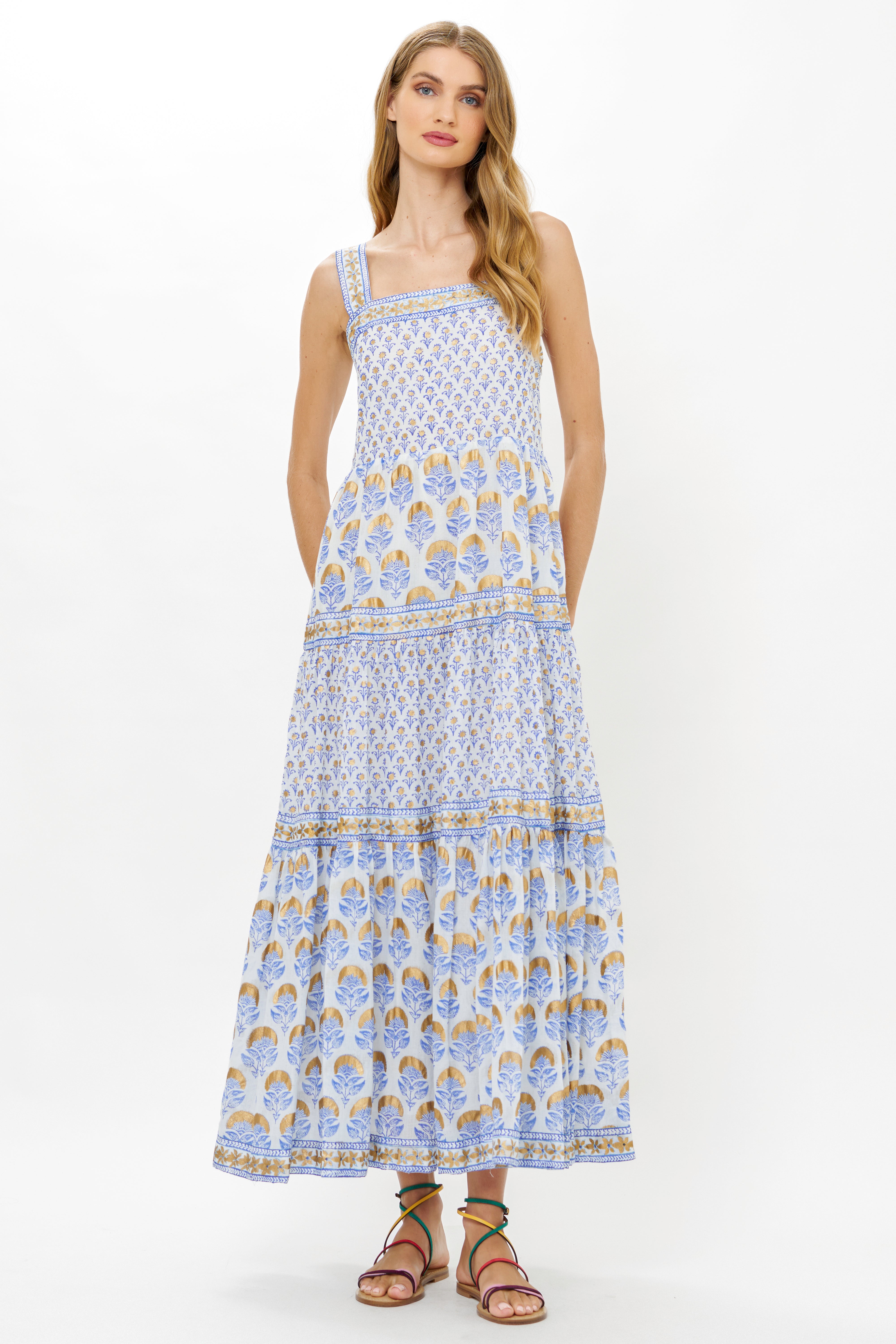 Strappy Maxi- Arbor Blue