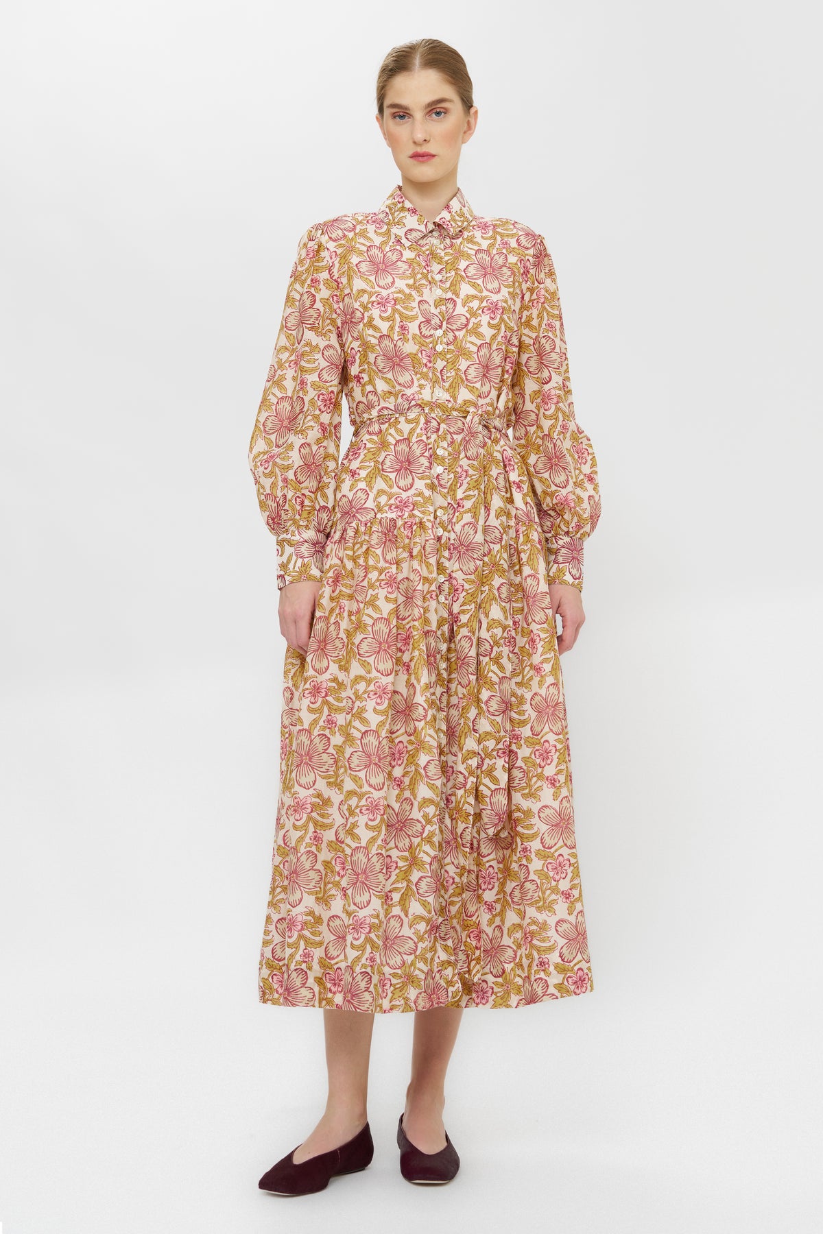 Nora Dress- Linz Plum