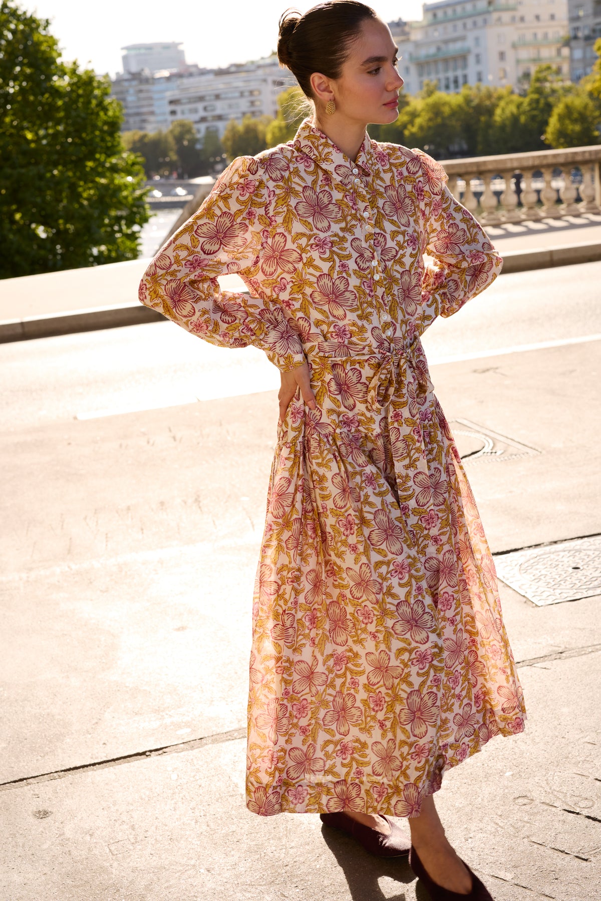 Nora Dress- Linz Plum