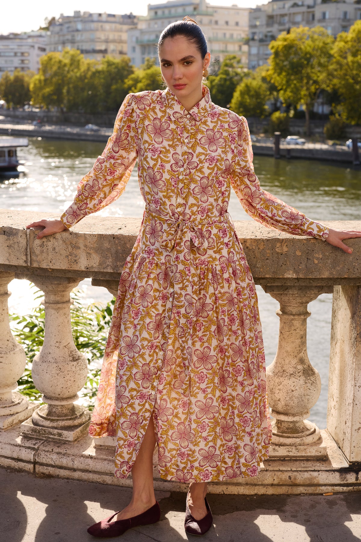 Nora Dress- Linz Plum