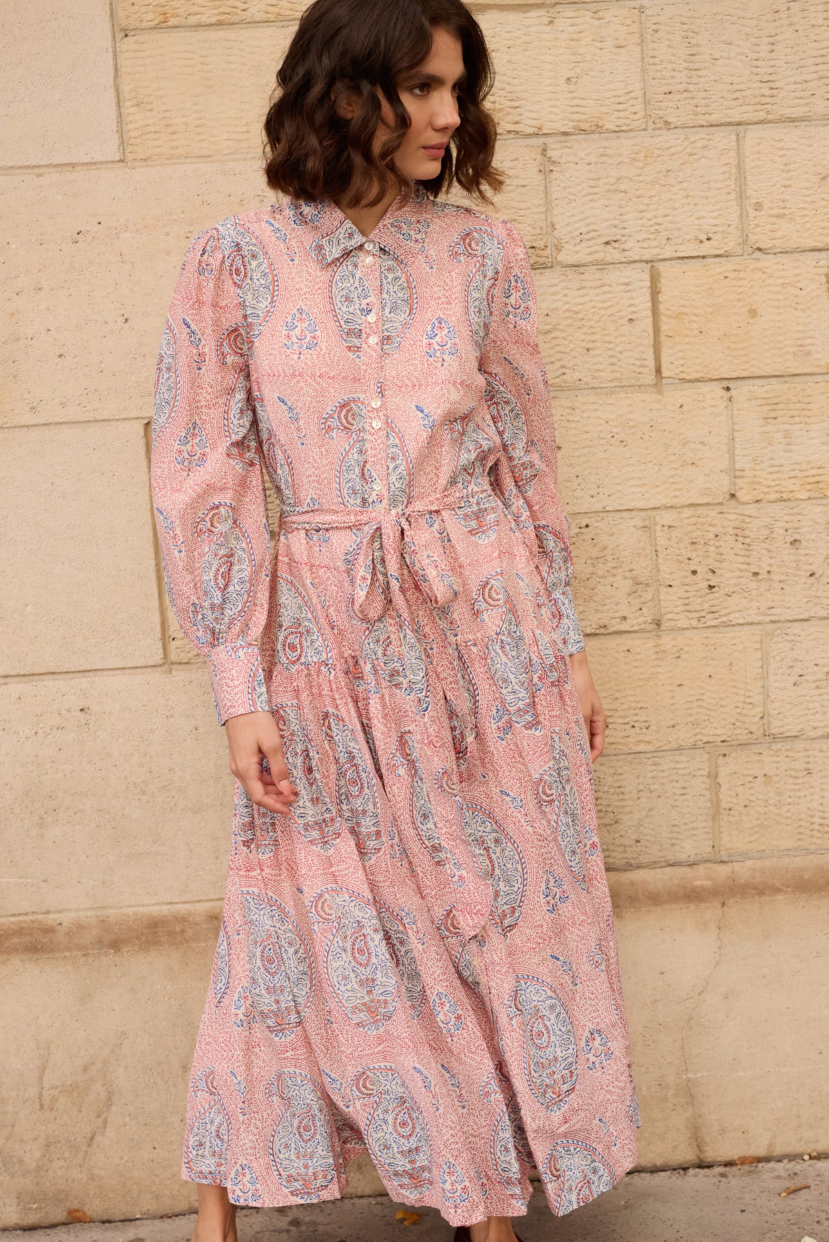 Nora Dress- Samode Wine