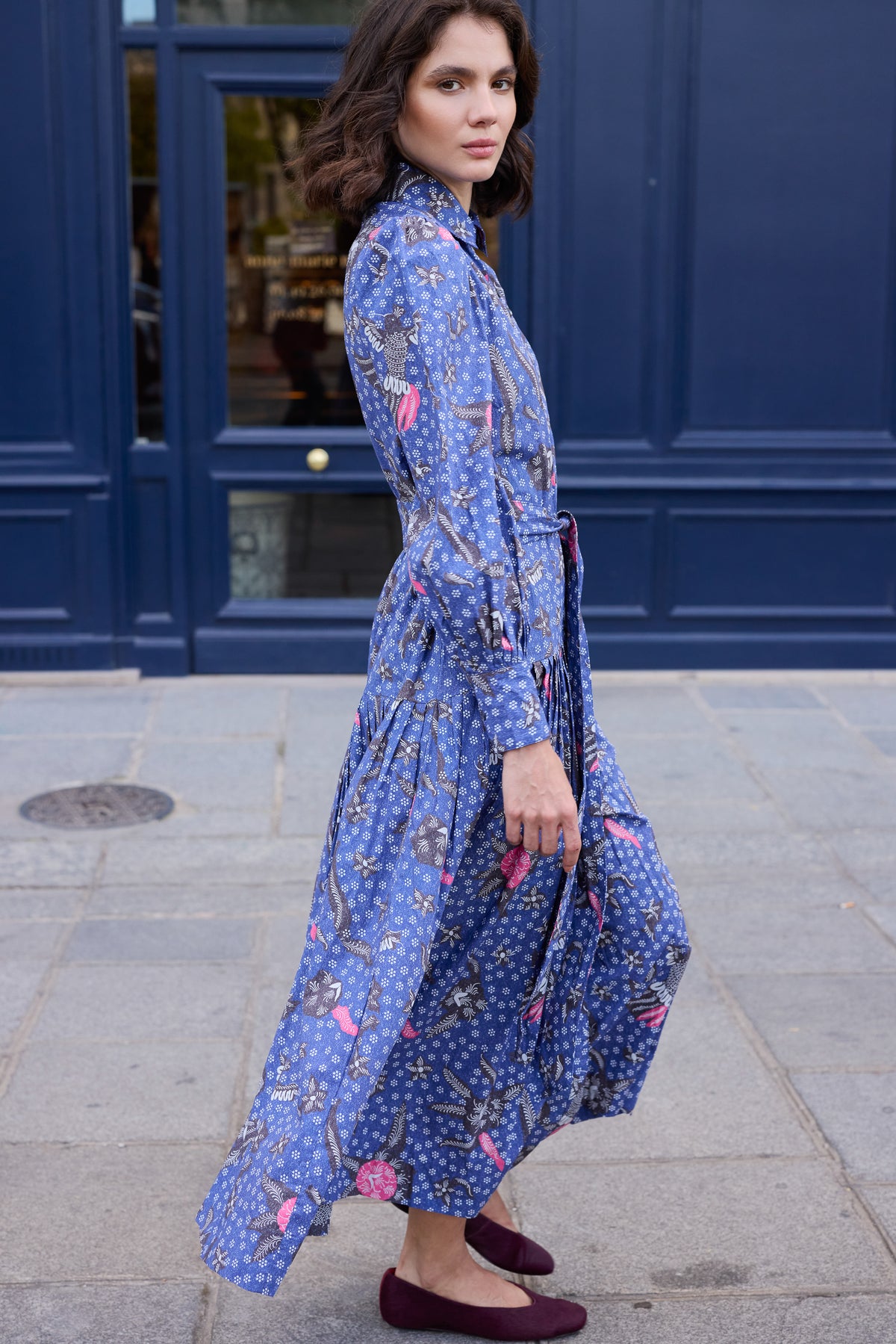 Nora Dress- Bali Navy