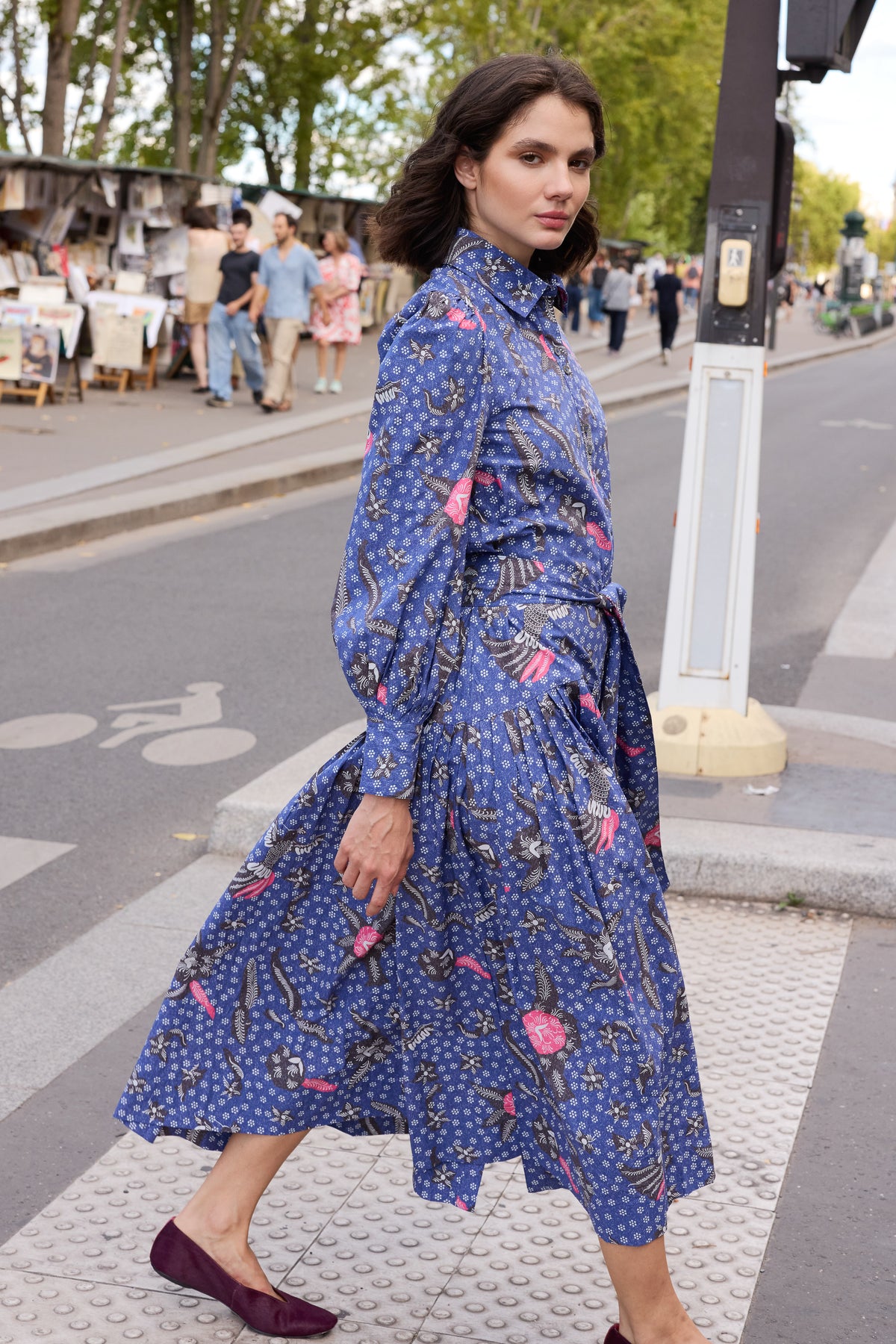 Nora Dress- Bali Navy