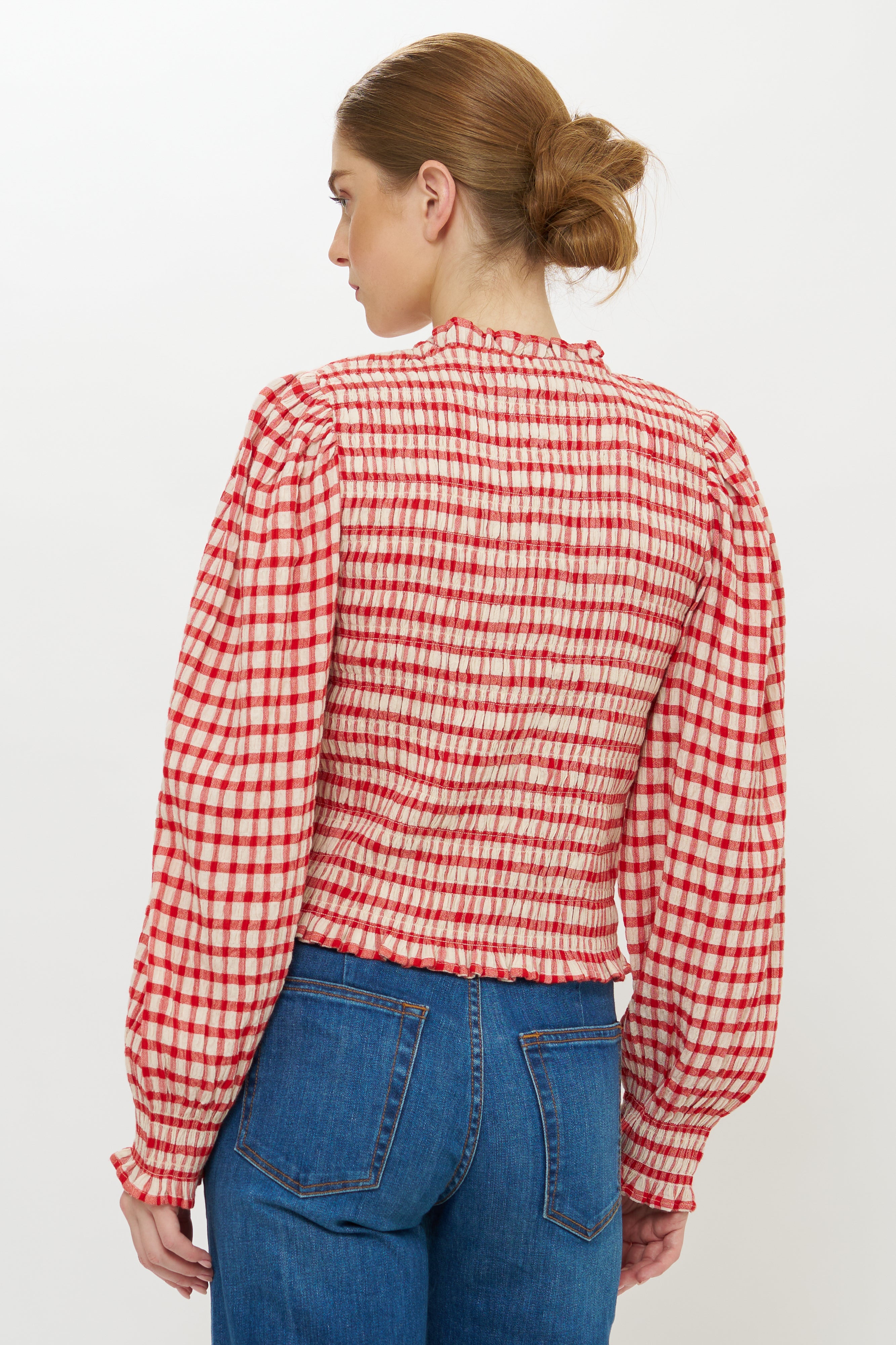 Willow Top- Antwerp Red