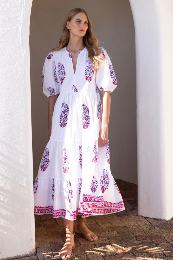 Puff Maxi- Verna Red