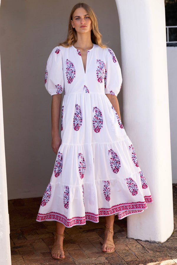 Puff Maxi- Verna Red