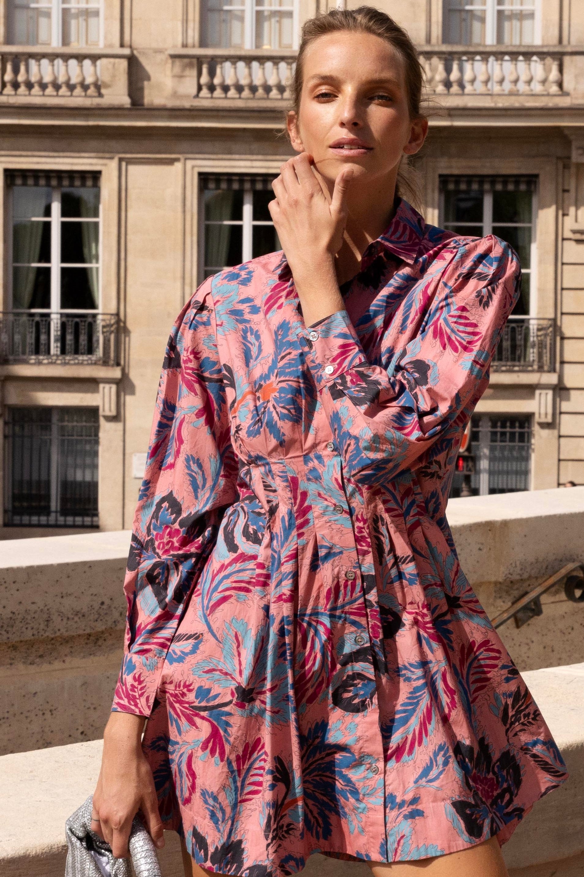 Elizabeth Dress- Chennai Rose