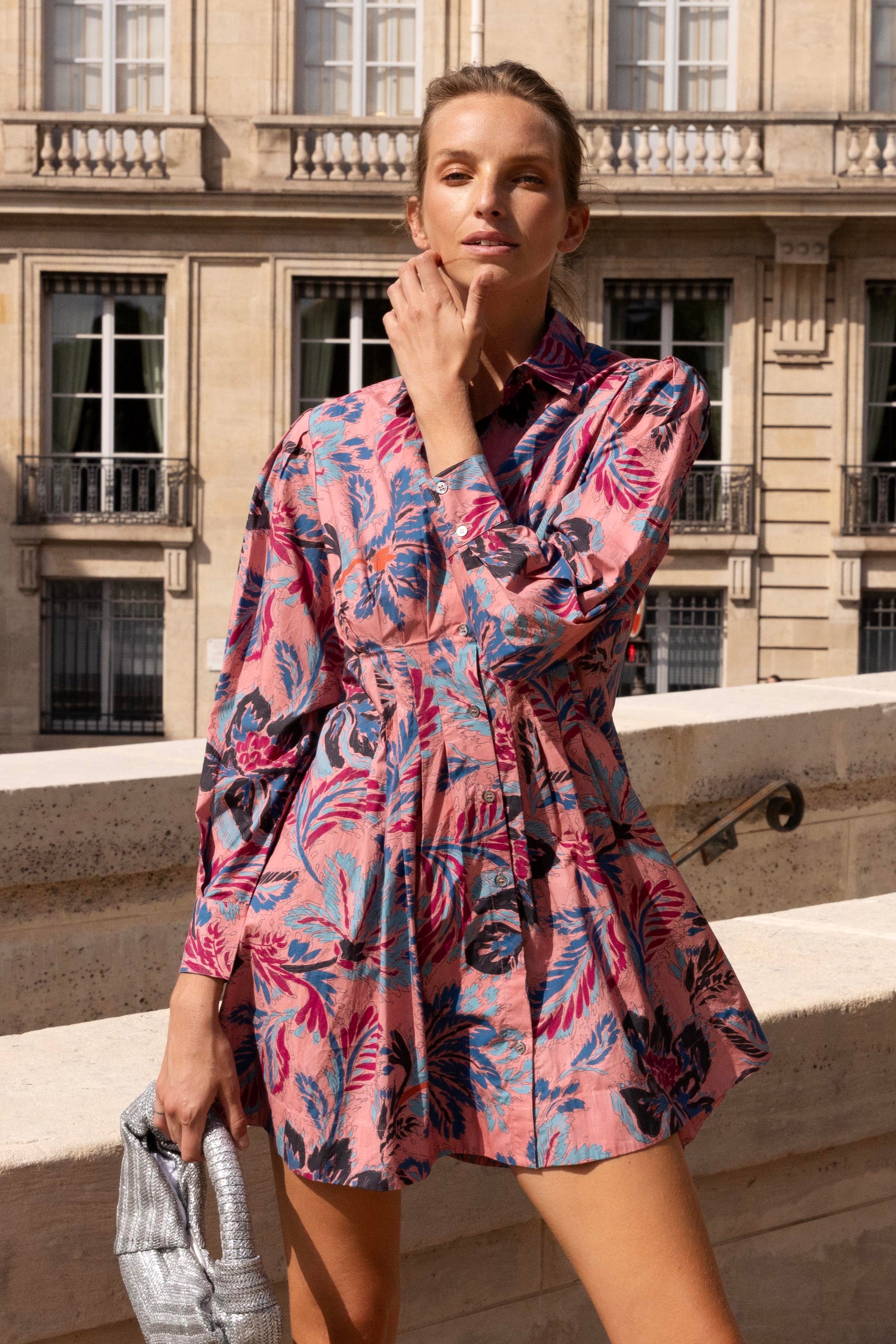 Elizabeth Dress- Chennai Rose