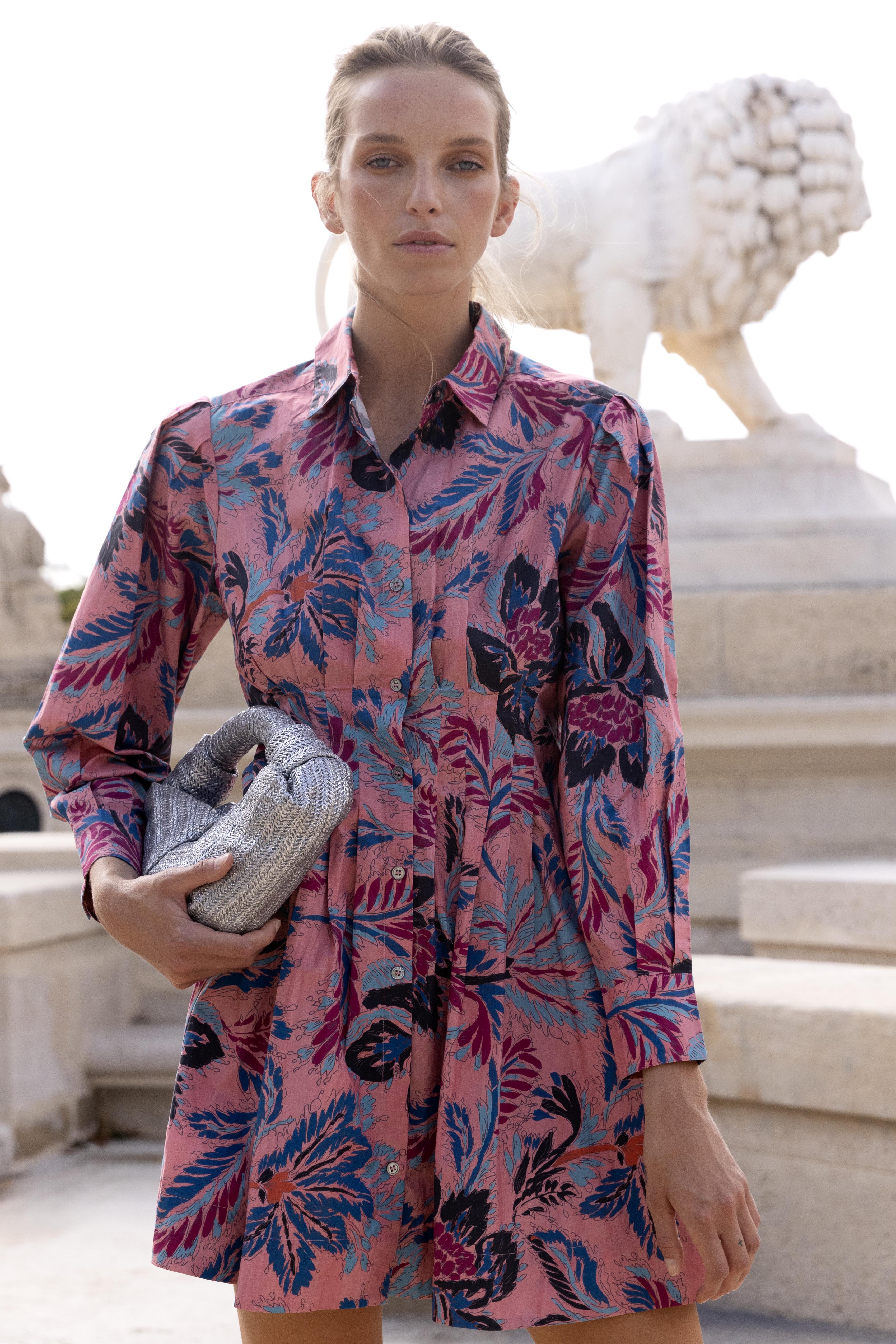 Elizabeth Dress- Chennai Rose