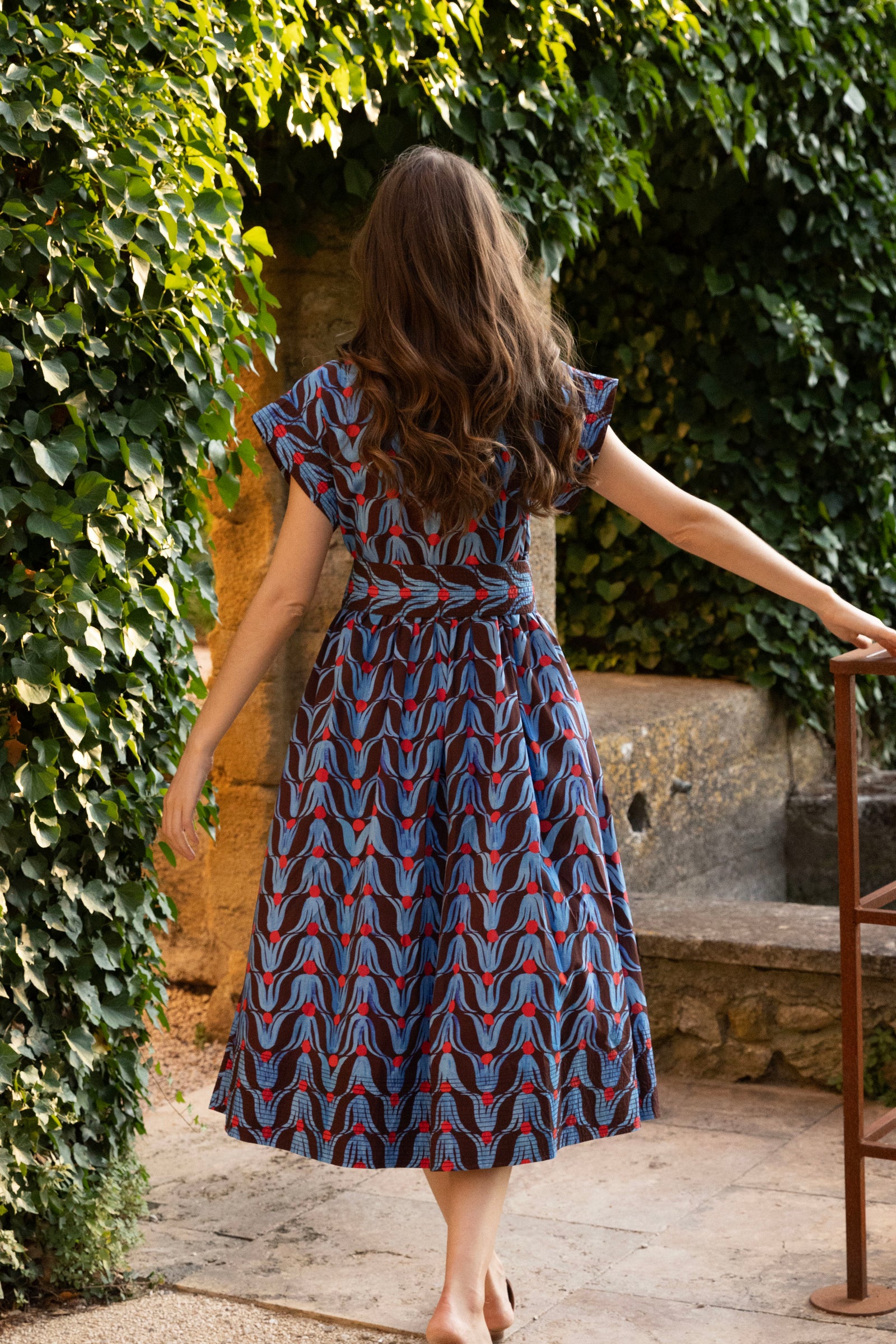 Belted Shirt Dress- Tulip Red – OLIPHANTDESIGN