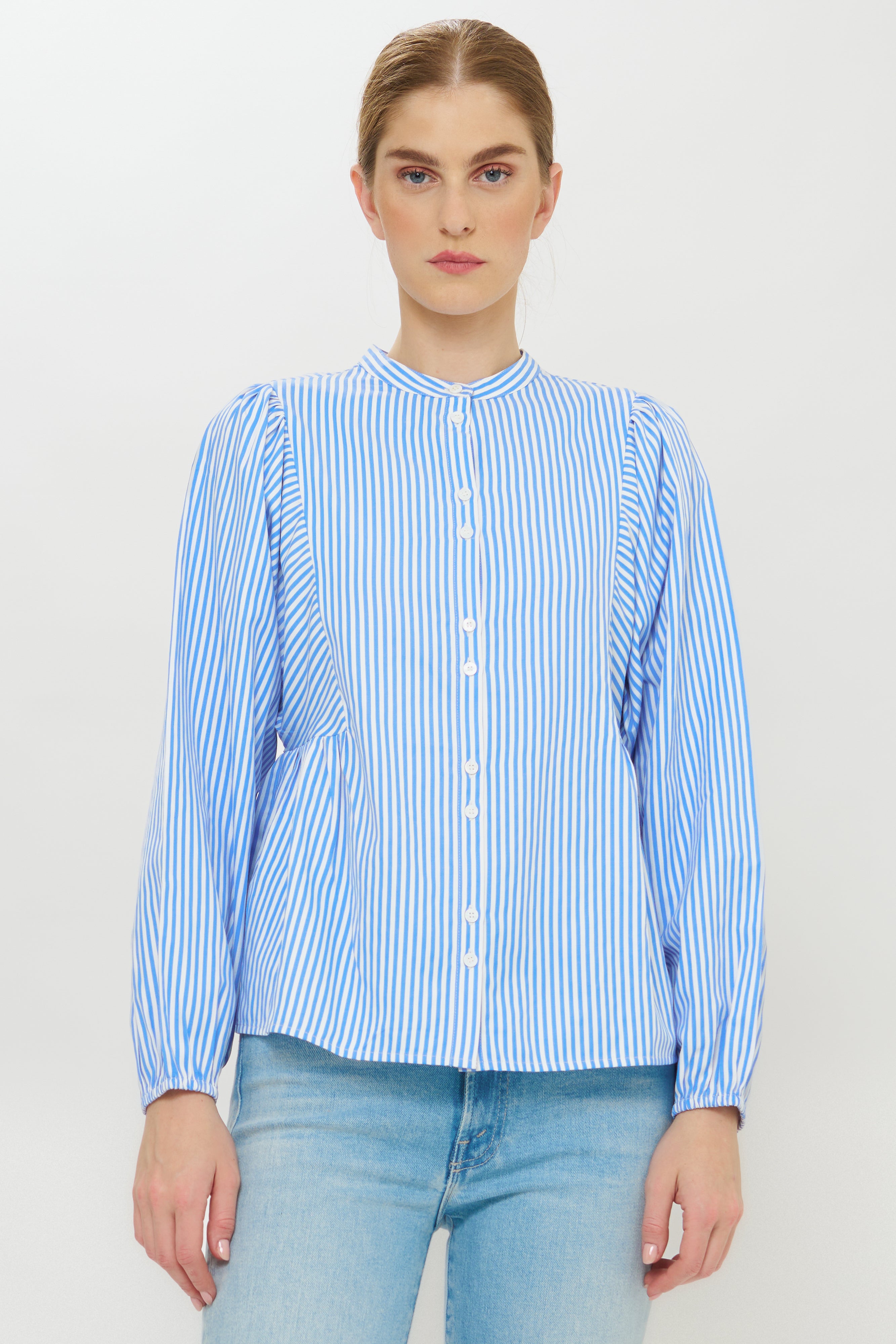 Avery Top- Surrey Blue