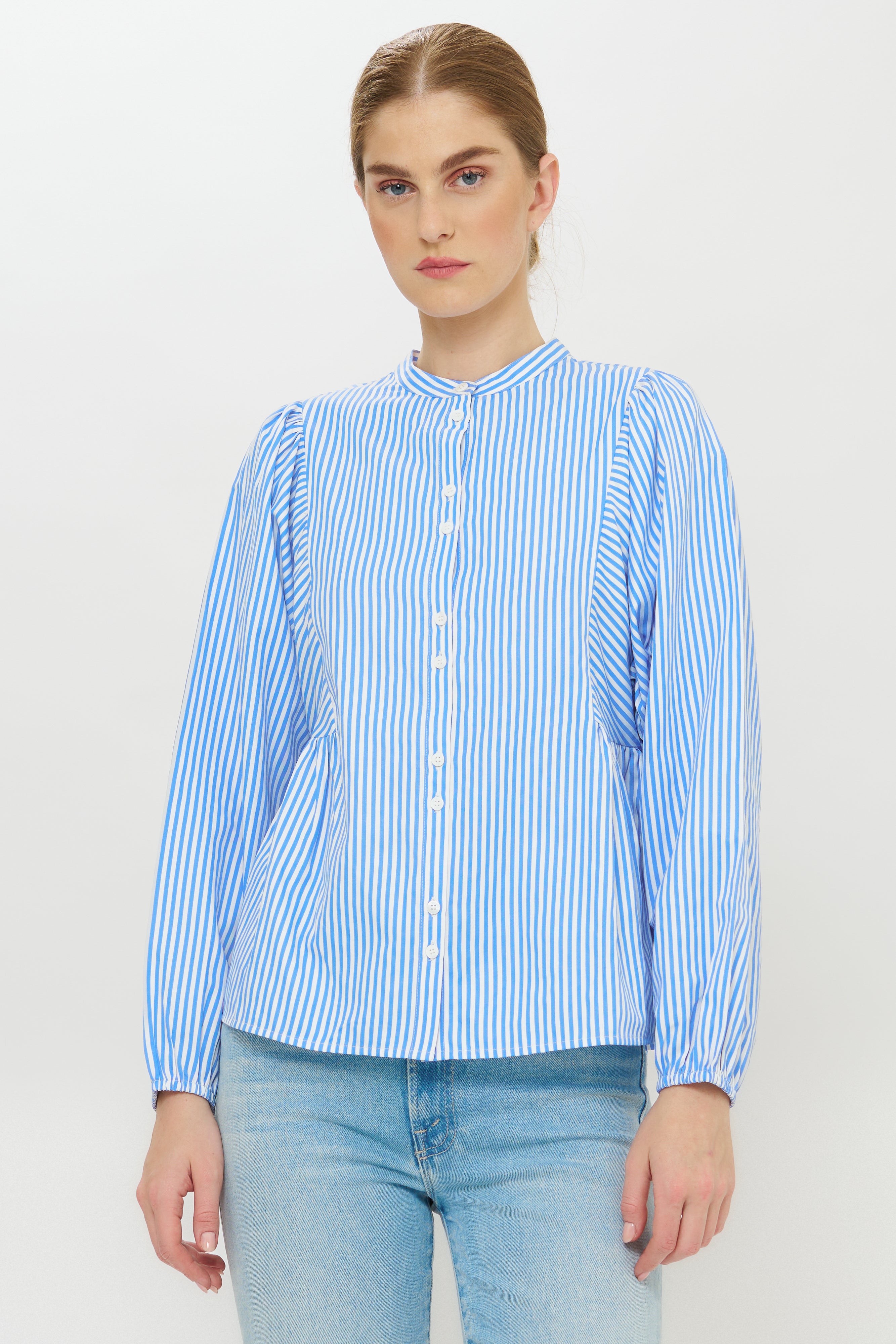 Avery Top- Surrey Blue
