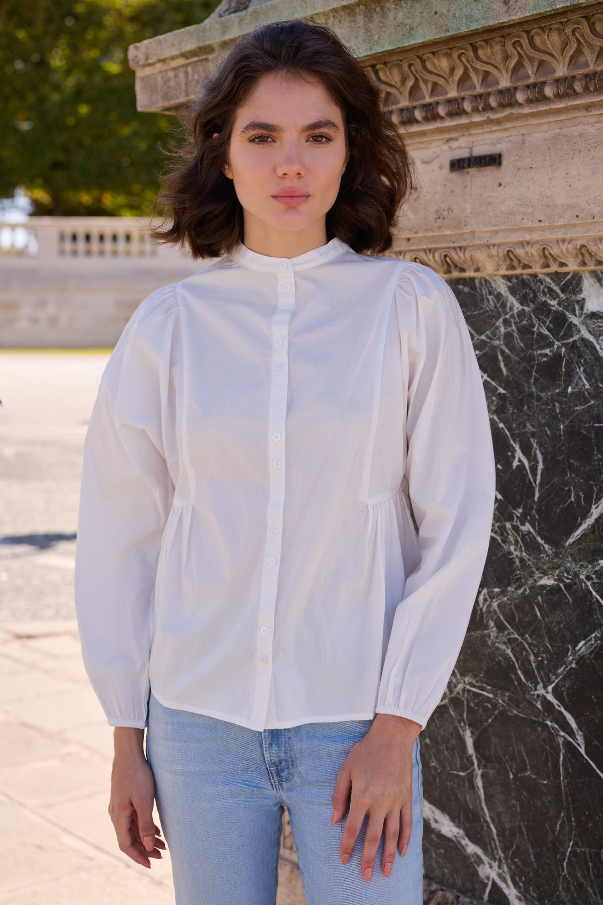 Avery Top- Hepburn Cloud